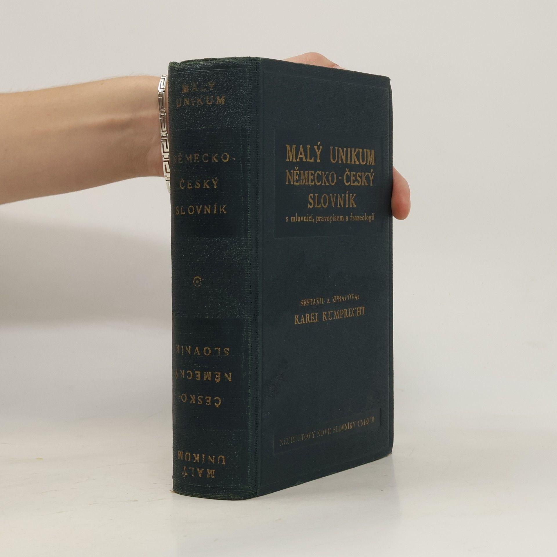 Karel Kumprecht Malý německo-český slovník unikum