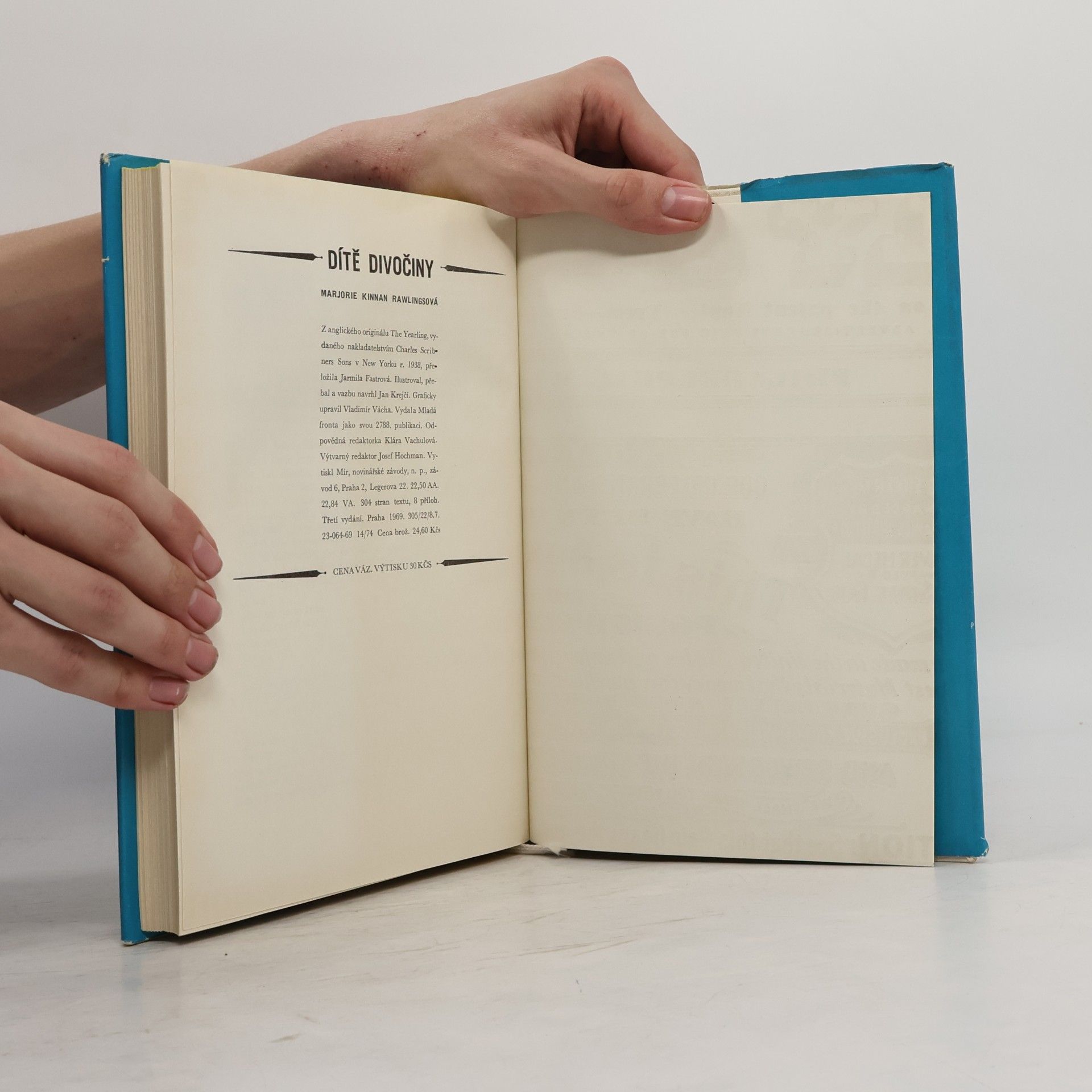 Marjorie Kinnan Rawlings Dítě divočiny