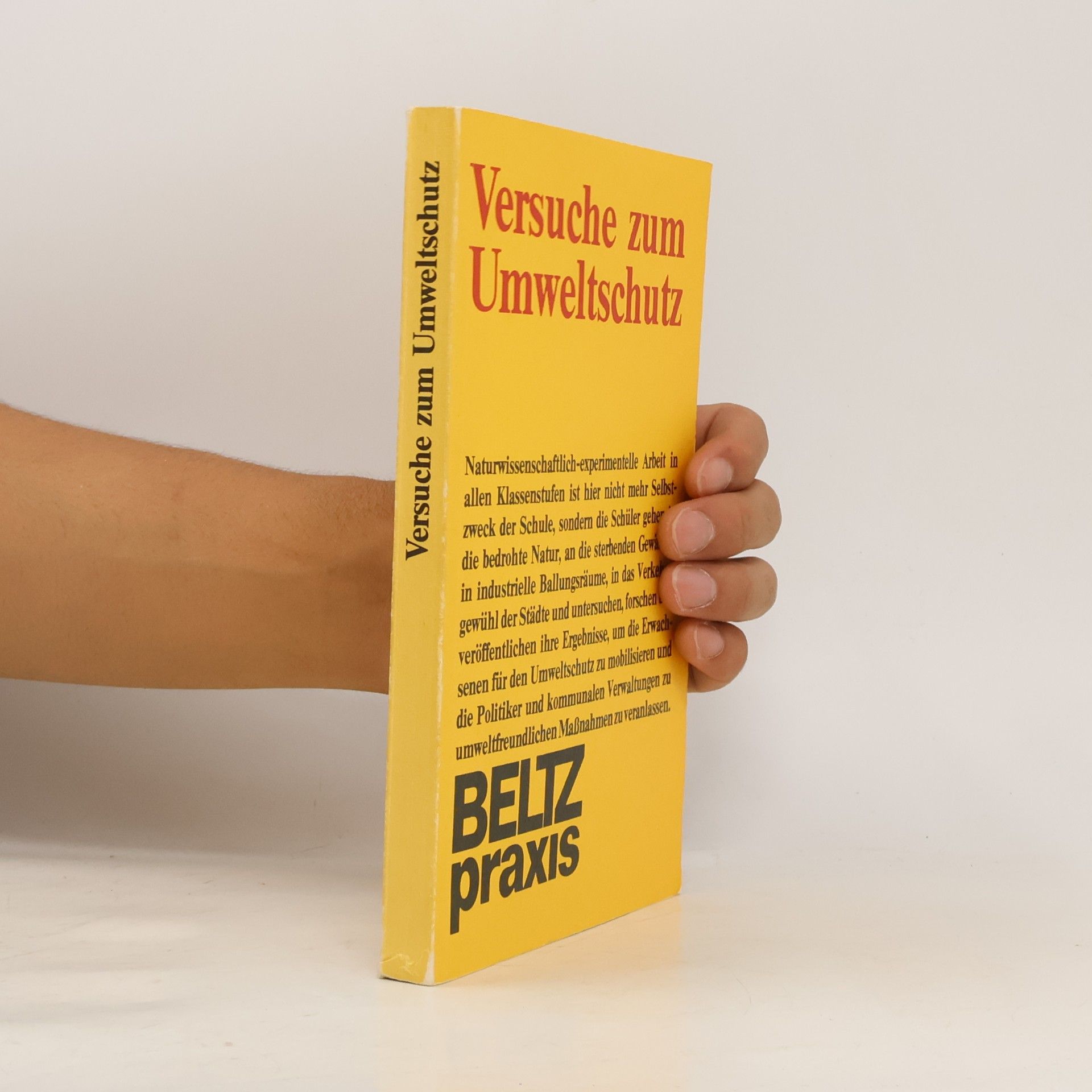 Hans Hermann Kiekeben Versuche zum Umweltschutz