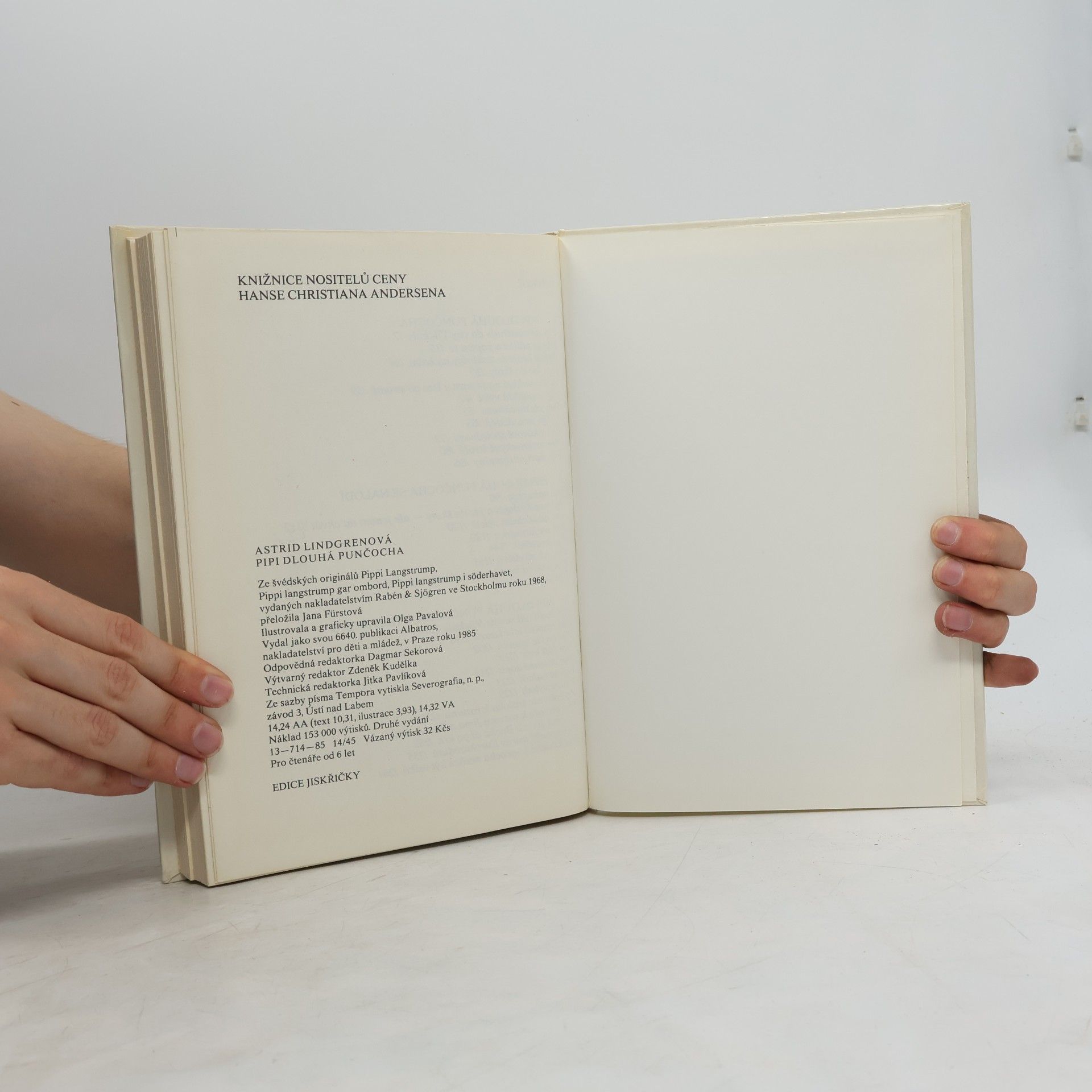 Astrid Lindgren Pipi Dlouhá punčocha