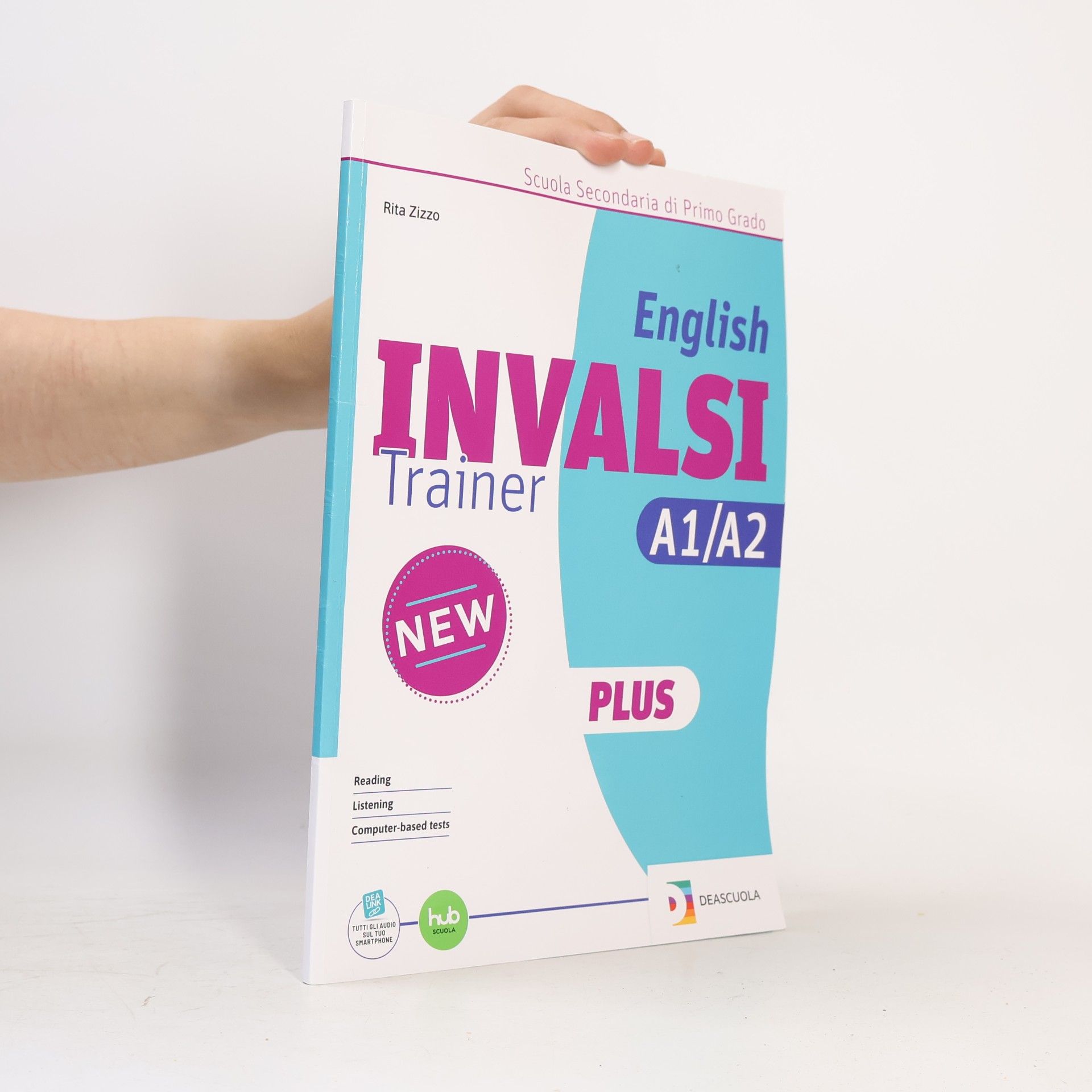 Rita Zizzo English INVALSI trainer plus. A1-A2. Per la Scuola media. Con e-book. Con espansione online