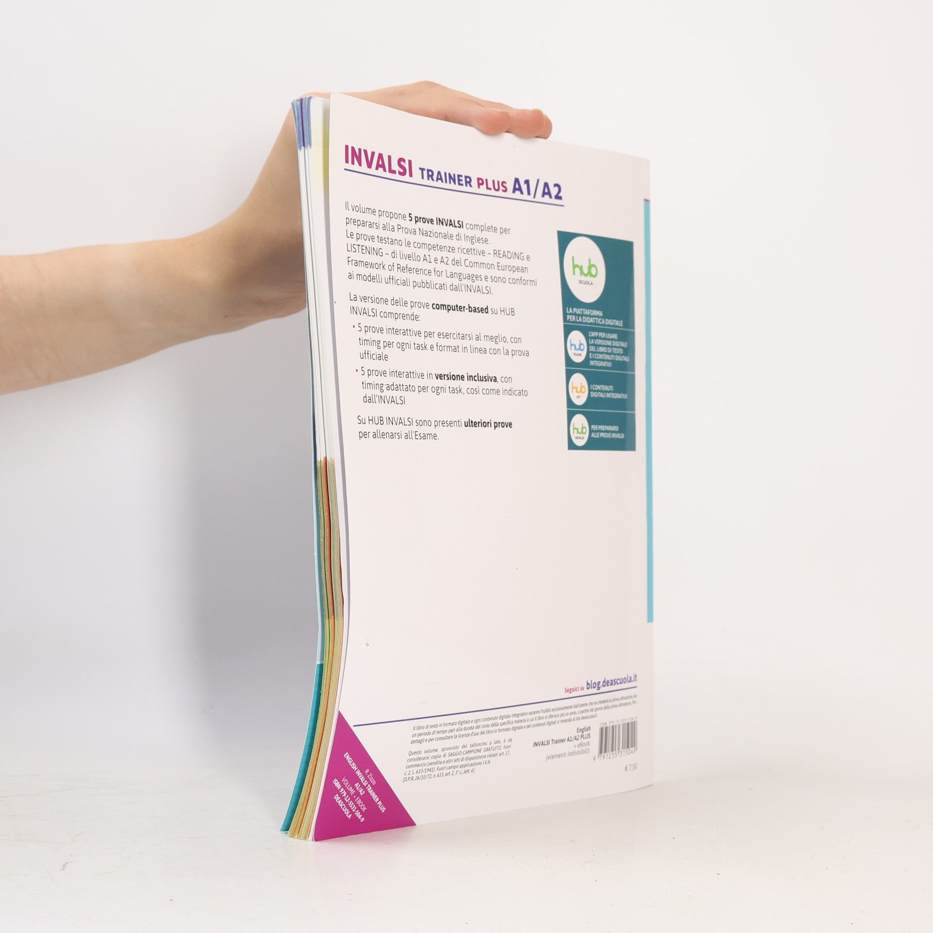 Rita Zizzo English INVALSI trainer plus. A1-A2. Per la Scuola media. Con e-book. Con espansione online