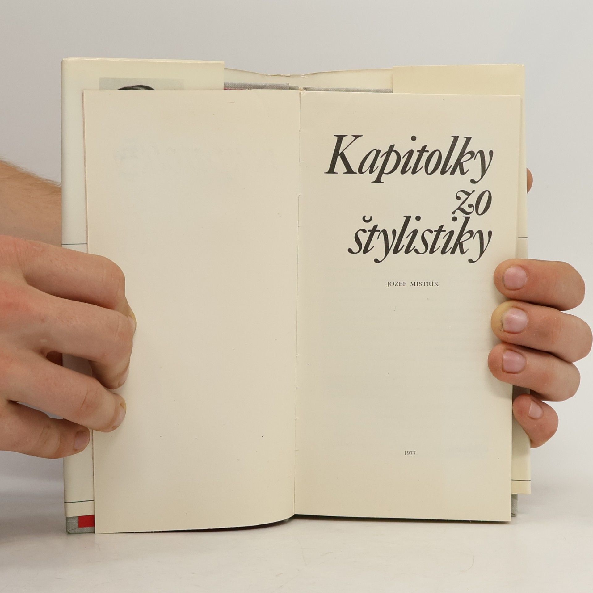 Jozef Mistrík Kapitolky zo štylistiky
