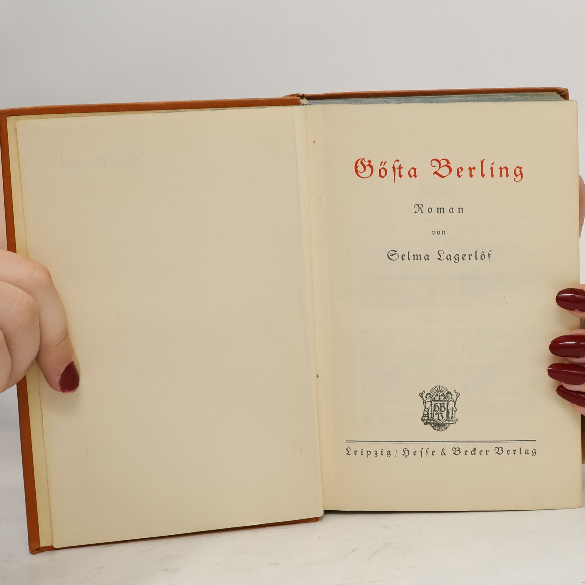 Selma Lagerlöf Gösta Berling