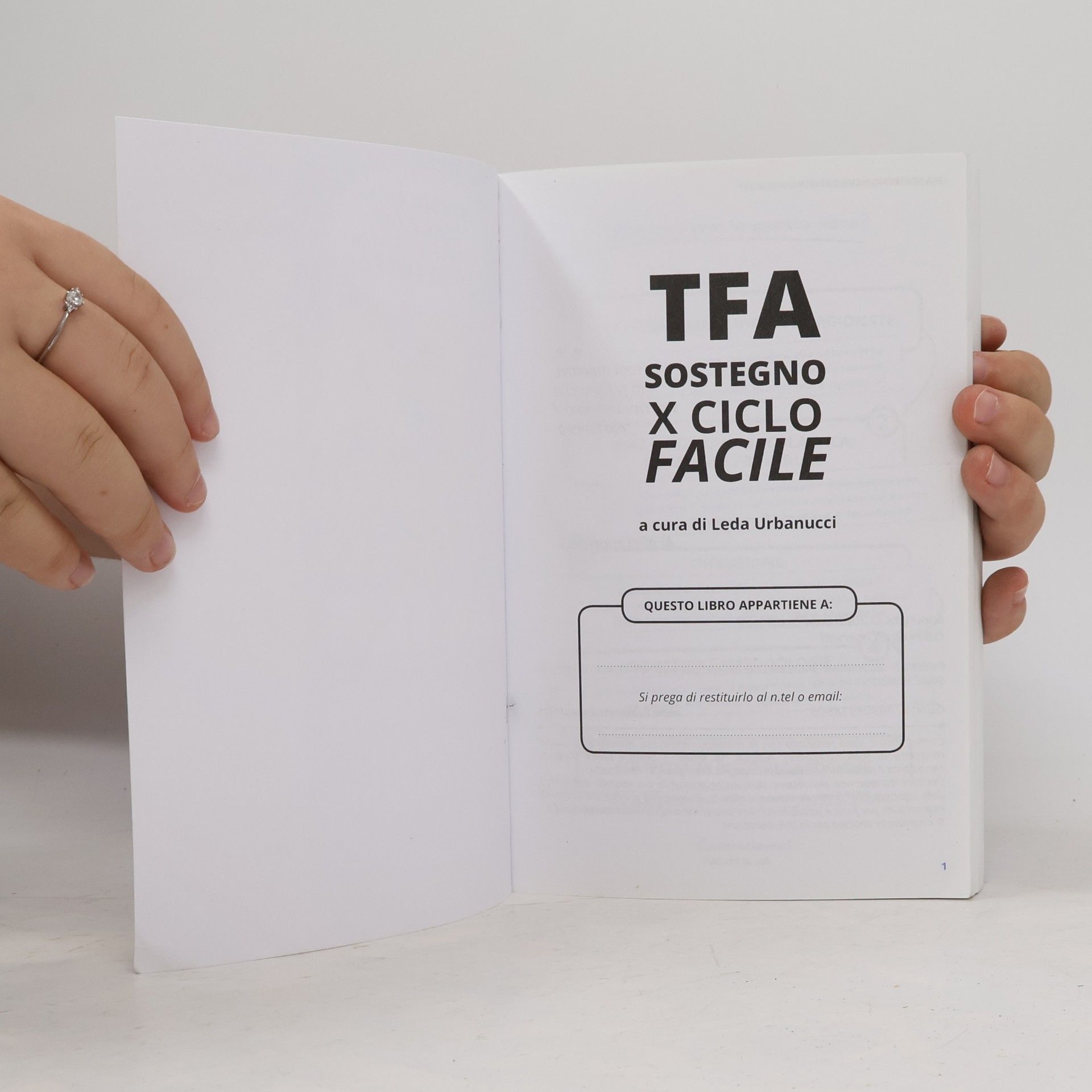 Leda Urbanucci  Concorsi Docenti - 1: TFA Sostegno X Ciclo Facile
