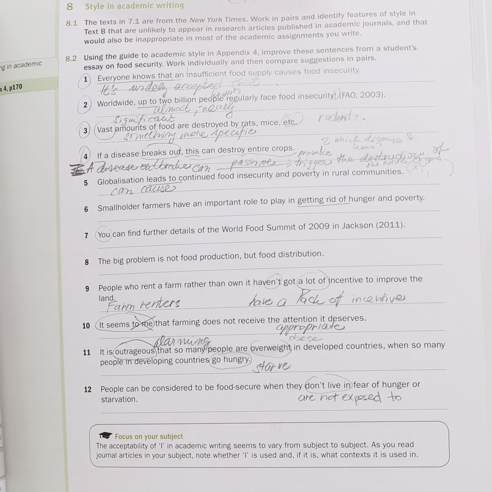 Martin Hewings Cambridge Academic English : An Integrated Skills Course for EAP Advanced - Student's Book
