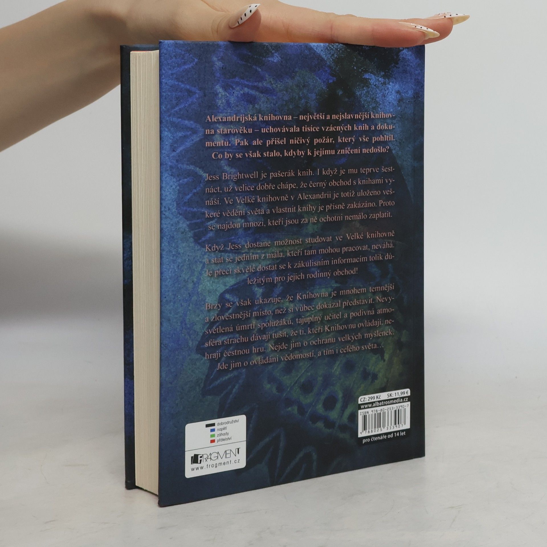 Rachel Caine Velká knihovna. Z kostí a inkoustu