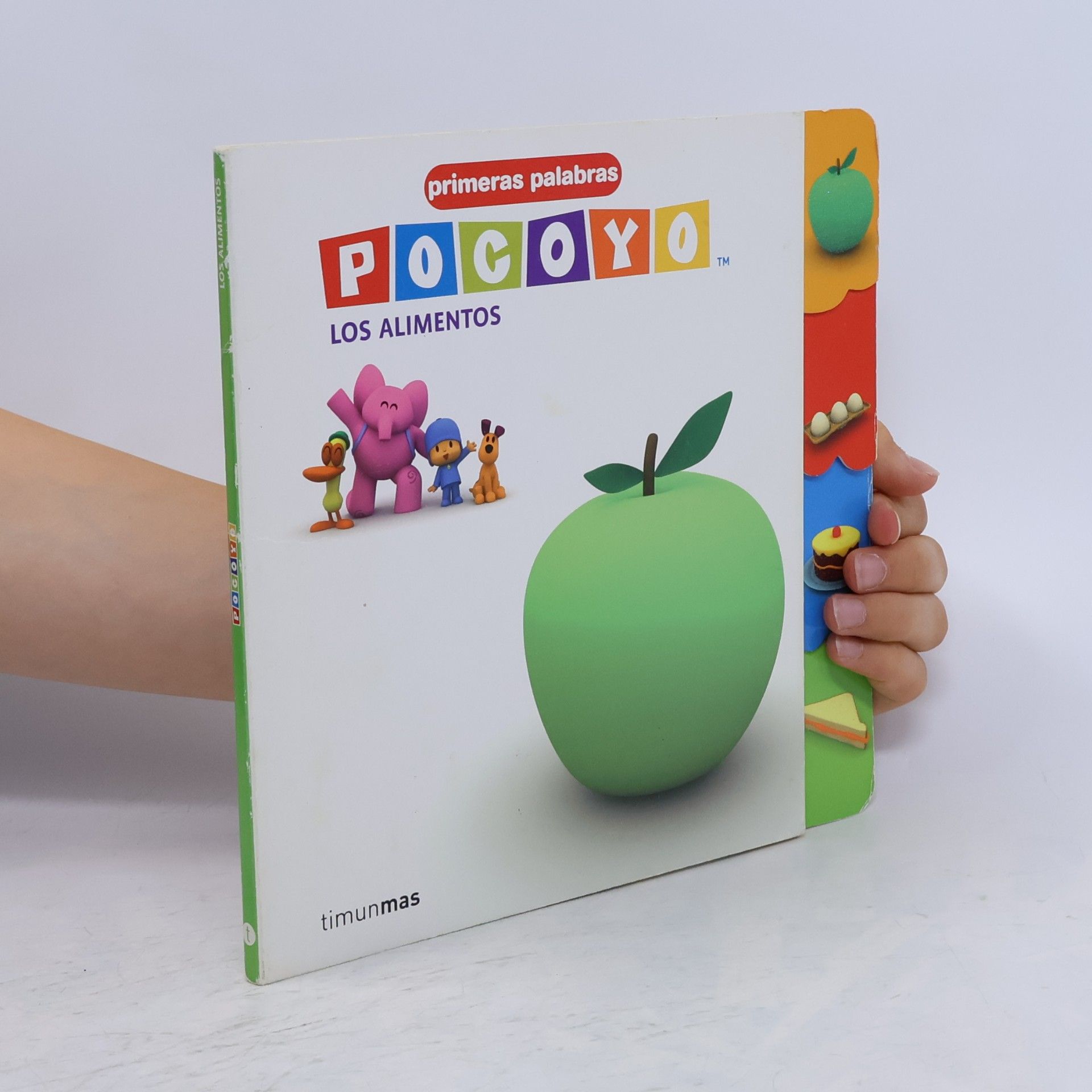Zinkia Pocoyó. Los alimentos