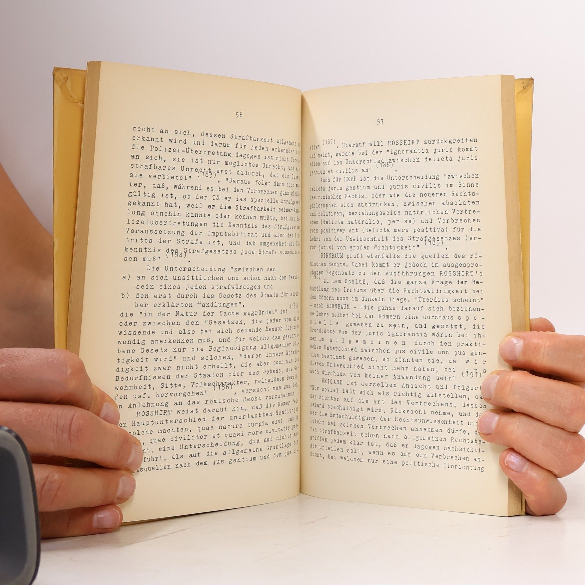 Hans Jürgen Bode Der irrtum über die Rechtswidrigkeit in der Strafrechtsdogmatik des 19. Jahrhunderts bis zum Inkrafttreten des RStGB von 1871