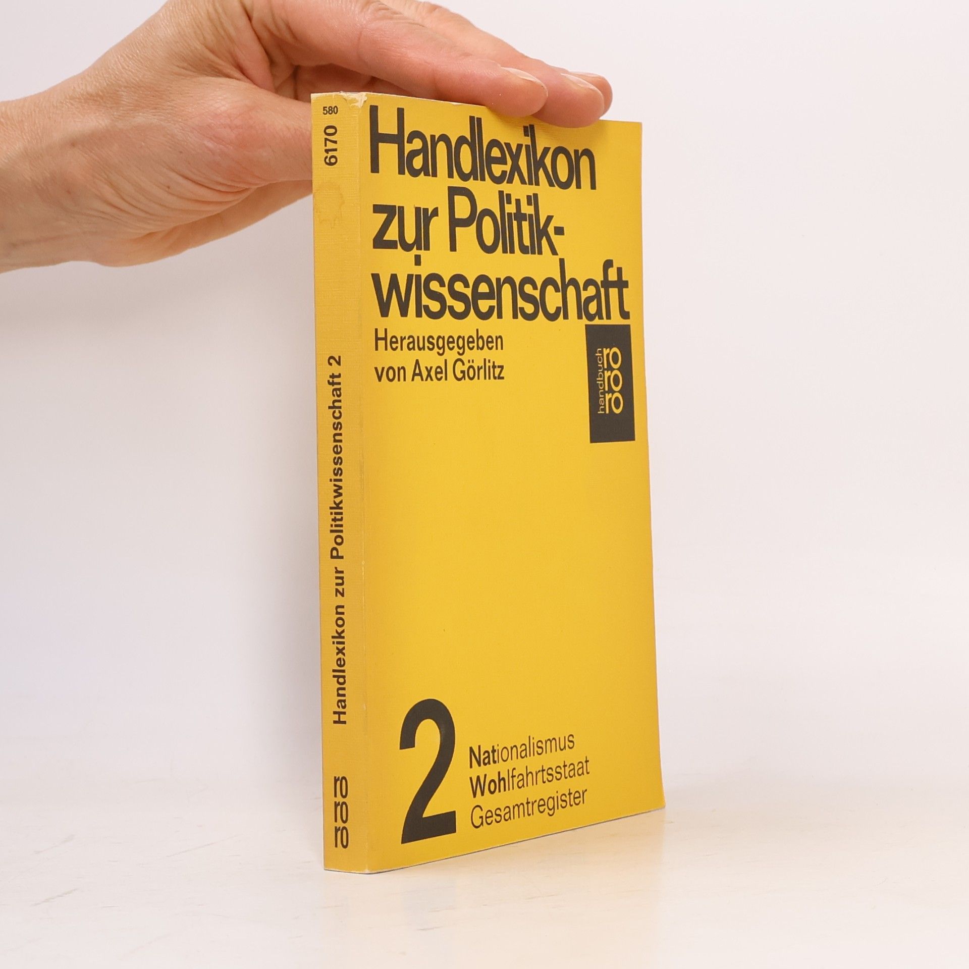 Axel Görlitz Handlexikon zur Politikwissenschaft 2