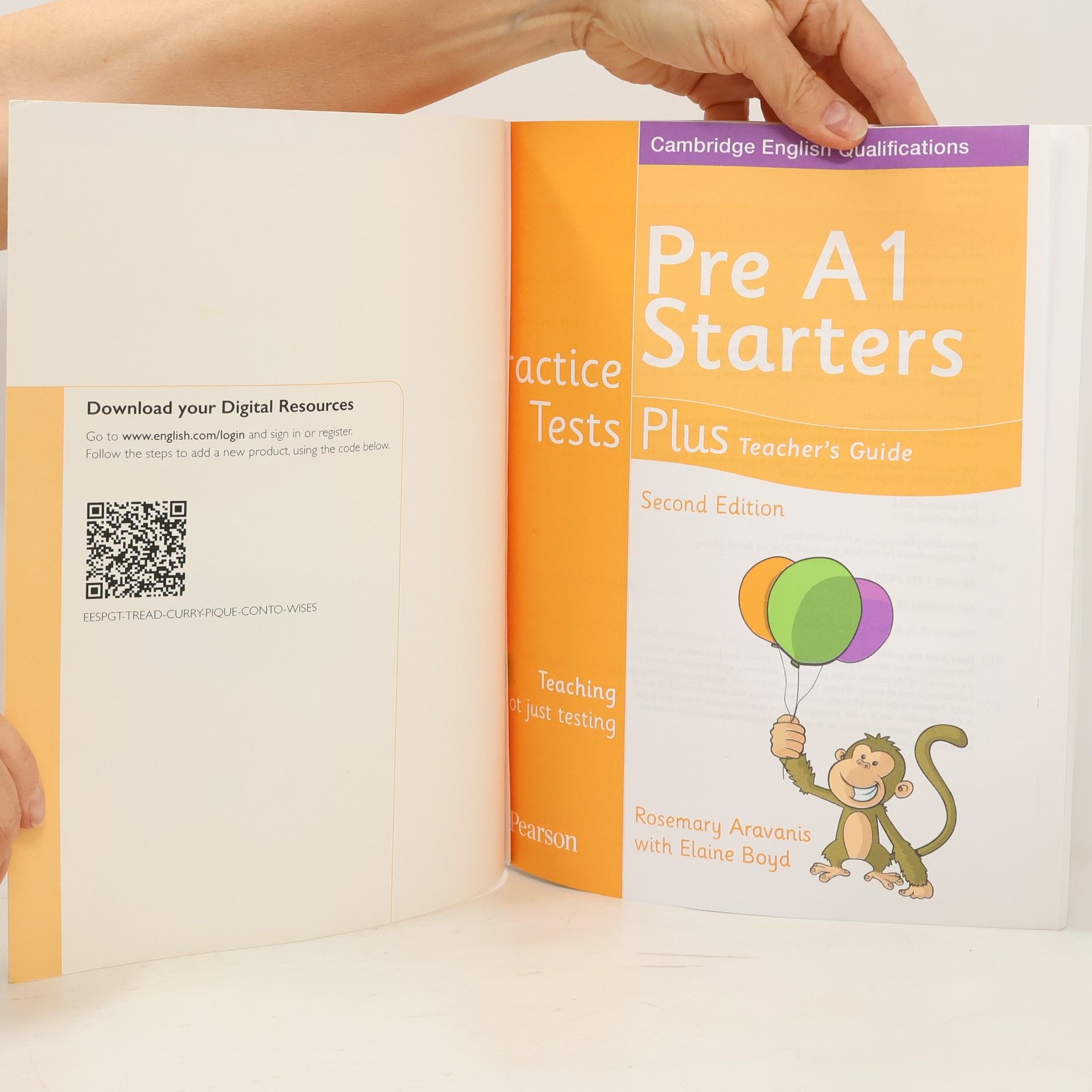 Rosemary Aravanis Cambridge English Qualifications: Practice Tests Plus Pre A1 Starters Teacher's Guide - Second Edition
