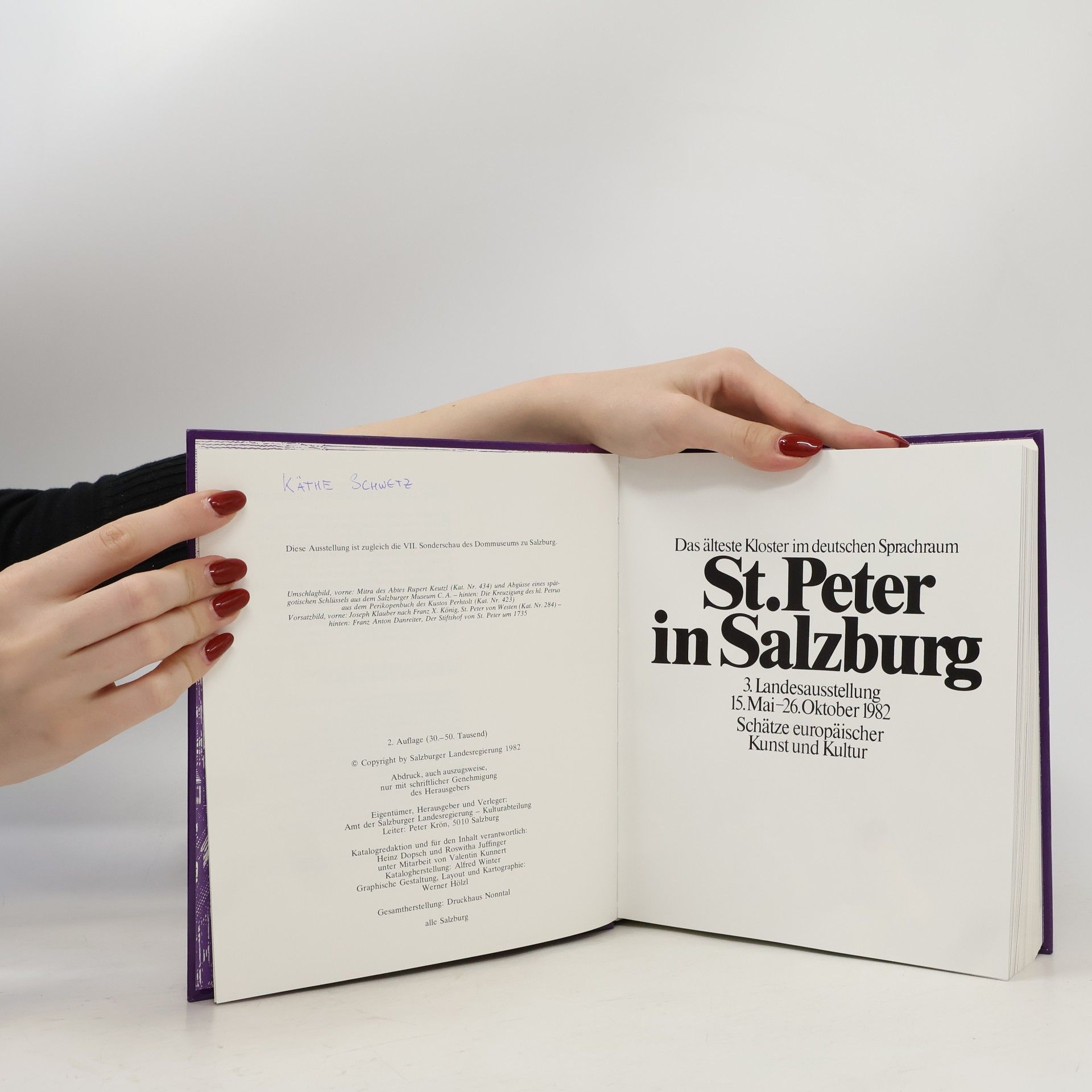 Aegidius Kolb Festschrift Erzabtei St. Peter in Salzburg 582-1982