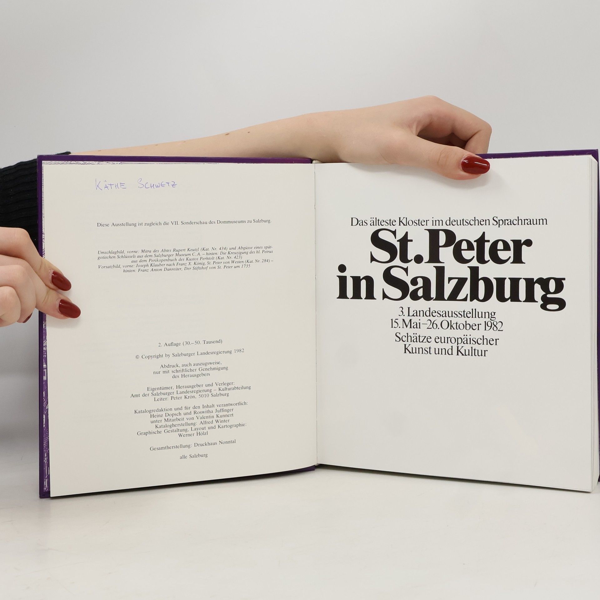 Aegidius Kolb Festschrift Erzabtei St. Peter in Salzburg 582-1982