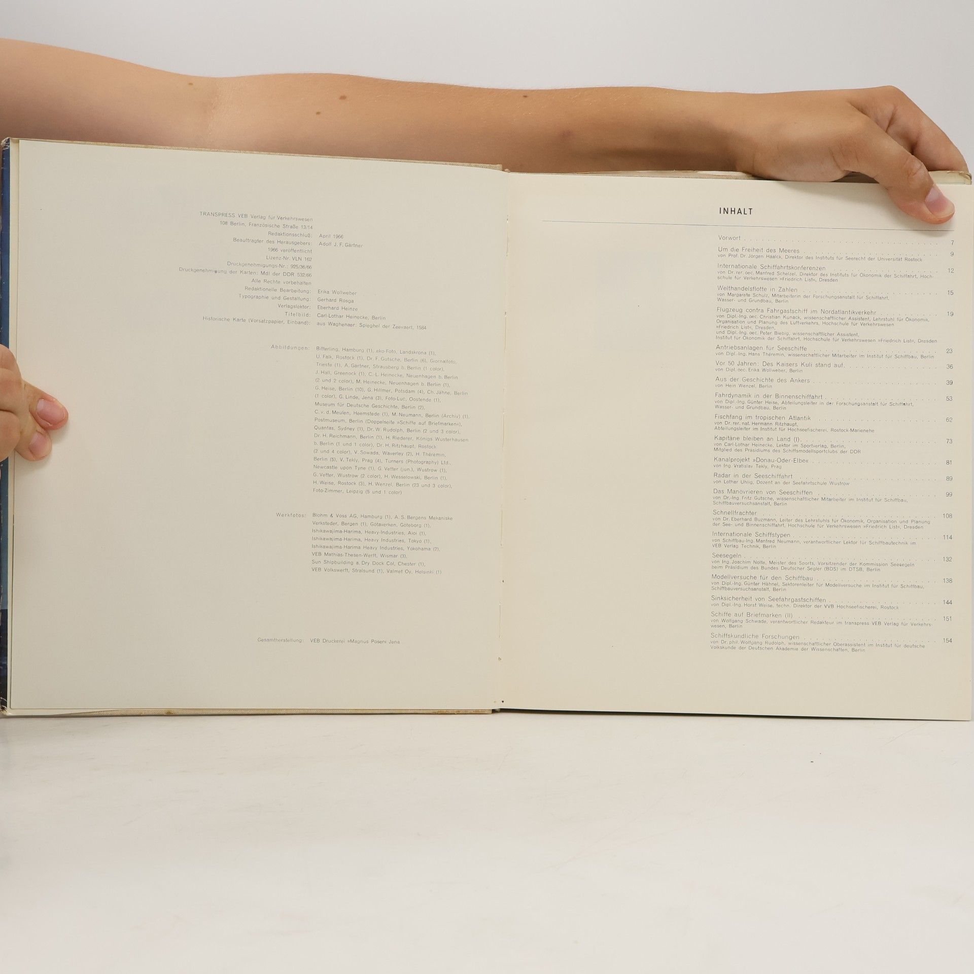 Kolektiv autorů Jahrbuch der Schiffahrt 1967