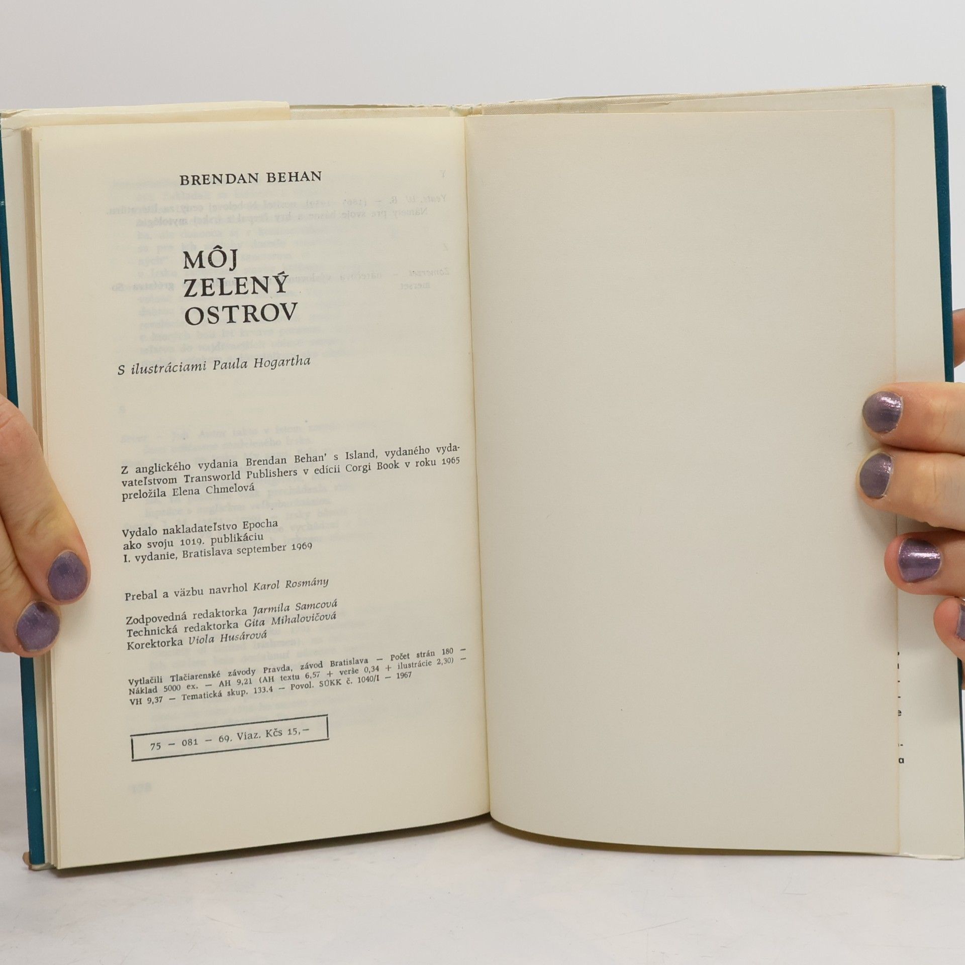 Brendan Behan Môj zelený ostrov