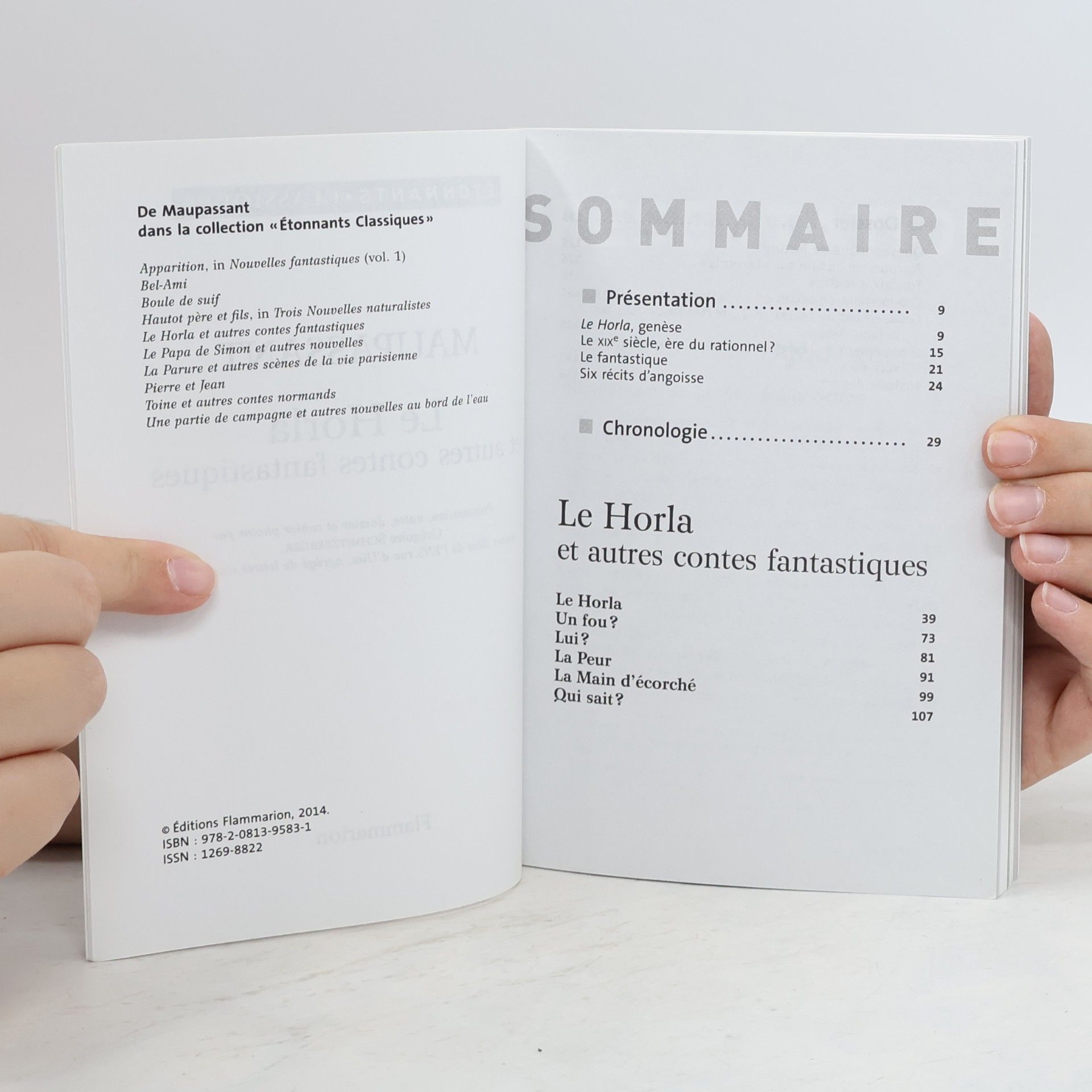 Guy de Maupassant Le horla et autres contes fantastiques
