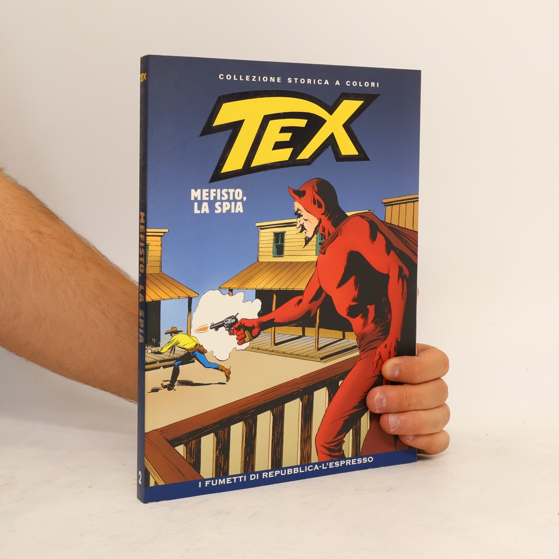 Tex 2. Mefisto la spia