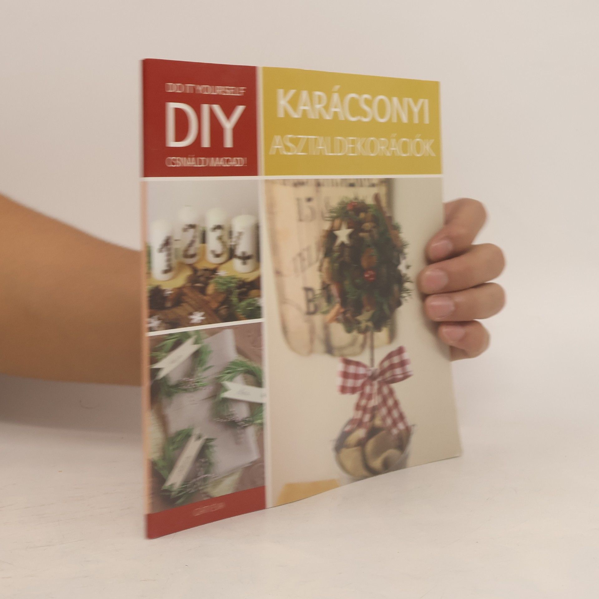 Gáti Éva Karácsonyi asztaldekorációk