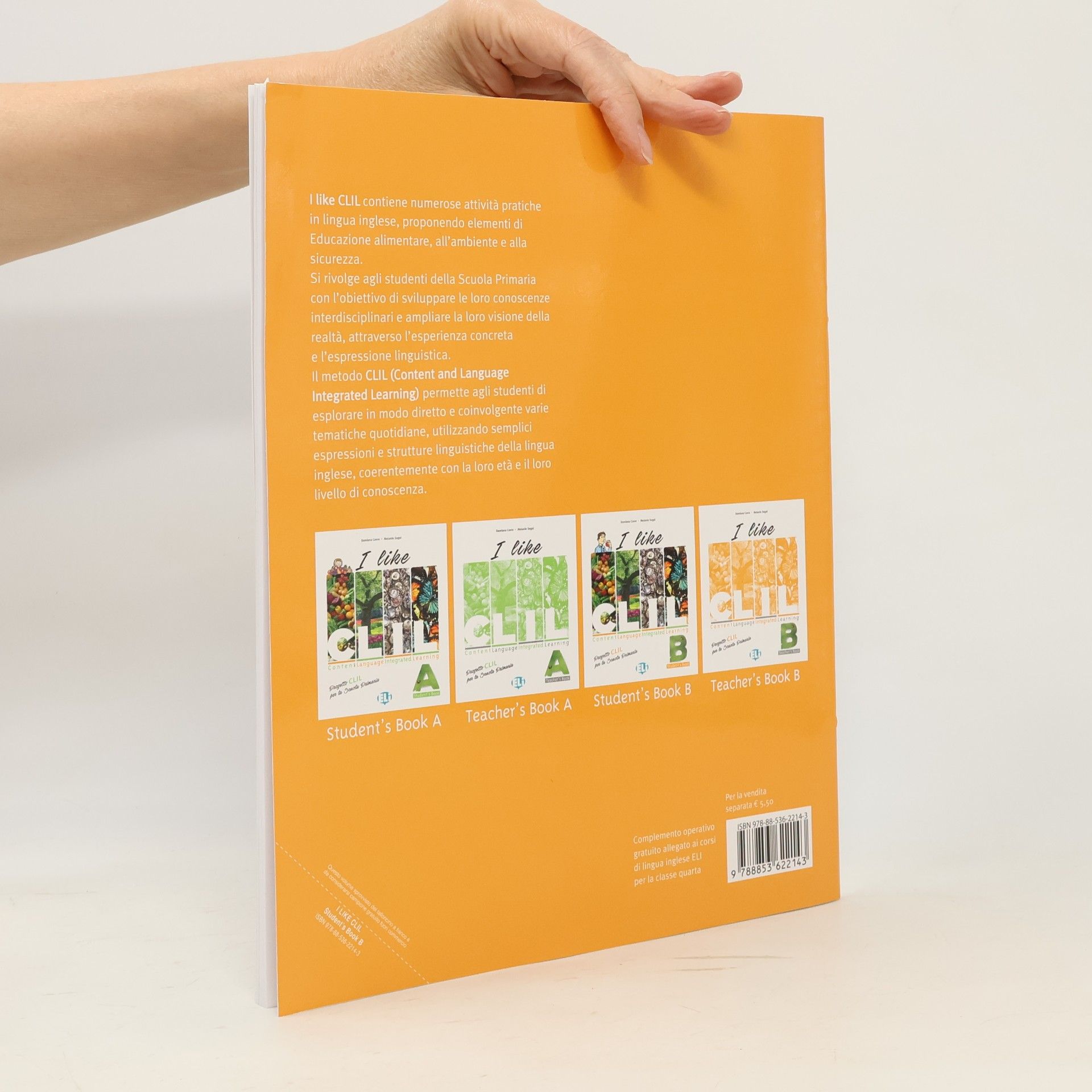 Damiana Covre Progetto CLIL per le Scuole Superiori - B: I Like CLIL