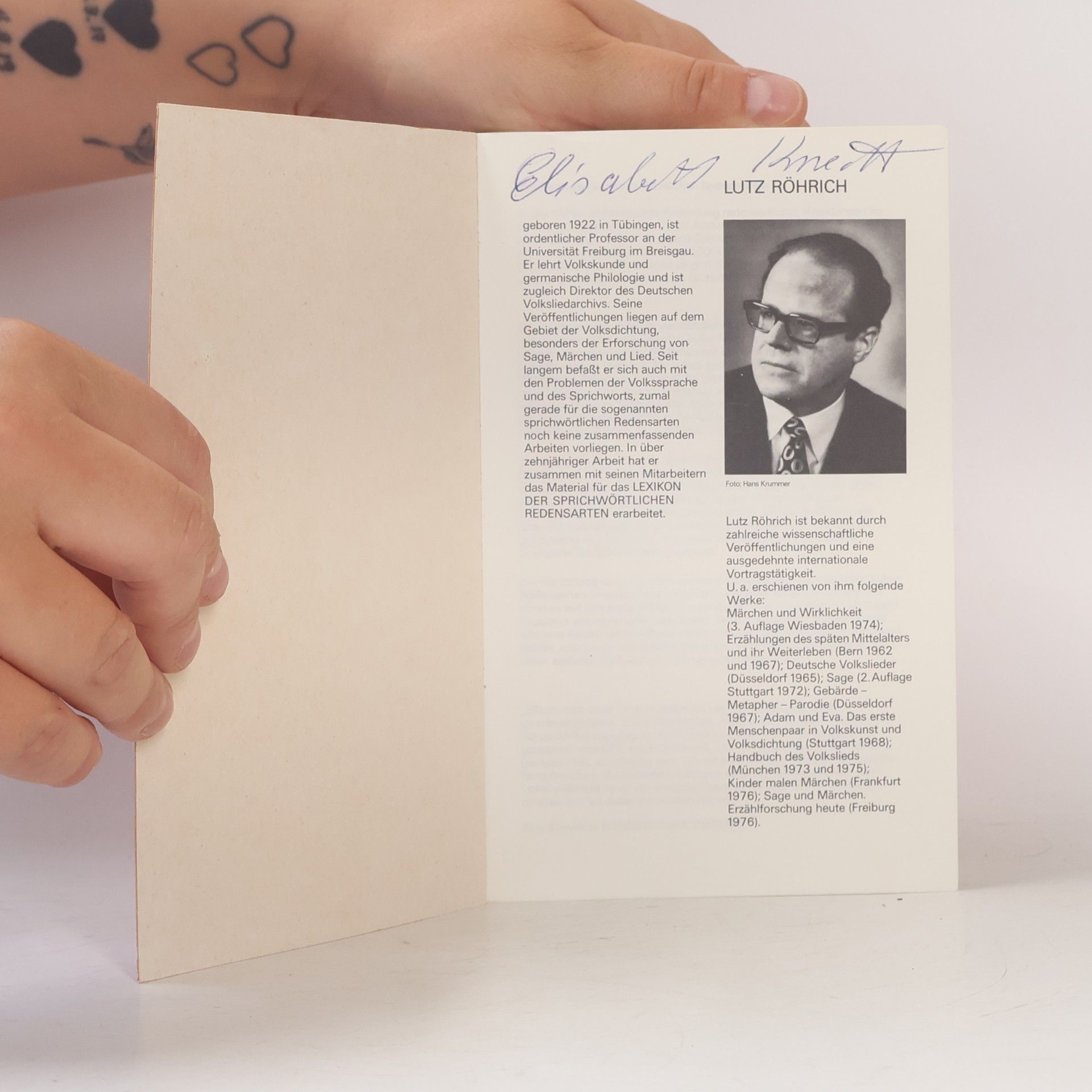 Lutz Röhrich Lexikon der sprichwörtlichen Redensarten