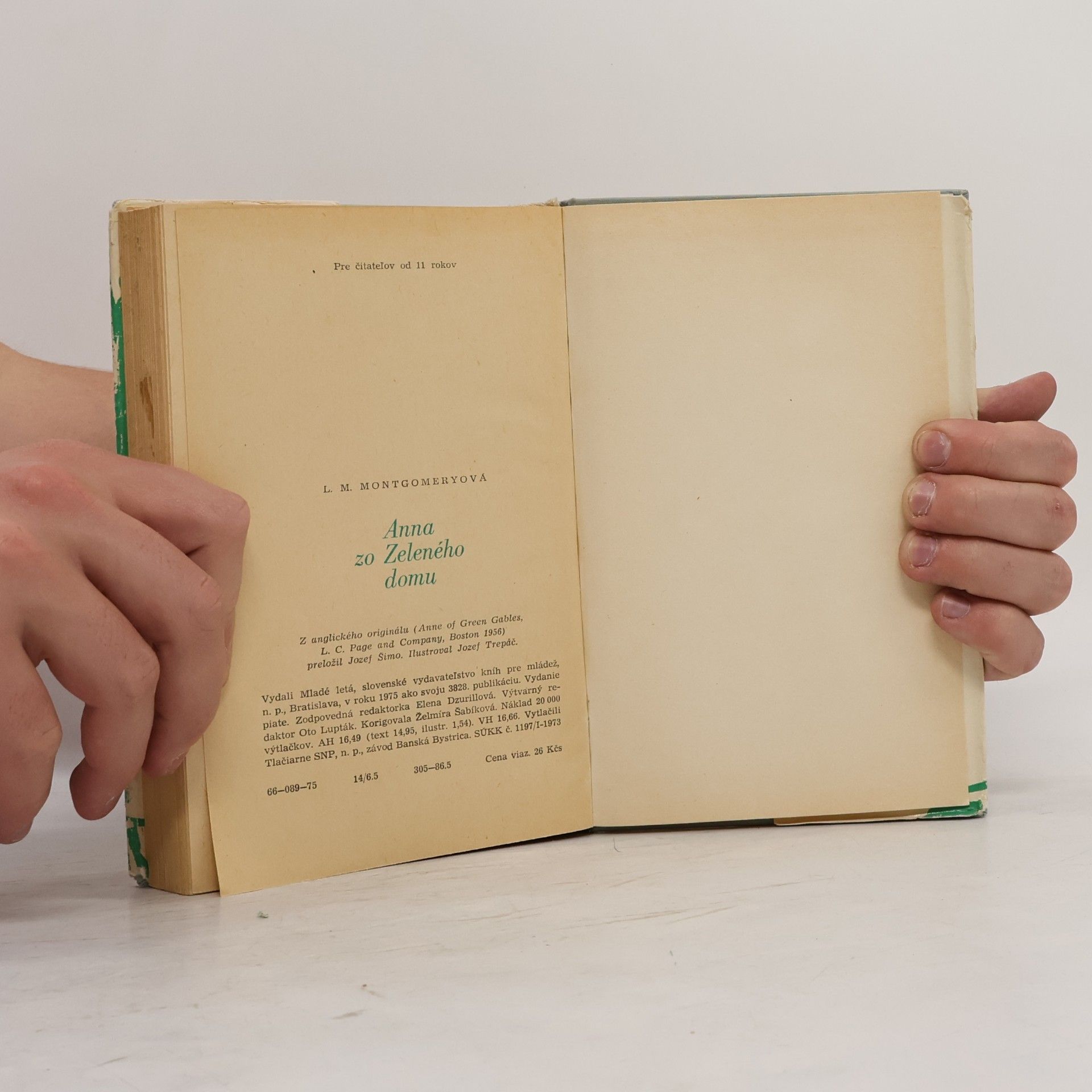 Lucy Maud Montgomery Anna zo zeleného domu