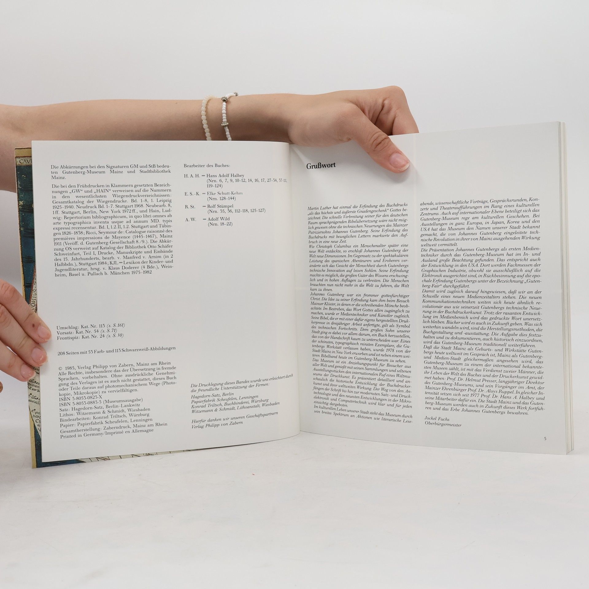 Hans Adolf Halbey Schrift, Druck, Buch im Gutenberg-Museum. Buchkultur in Mainz