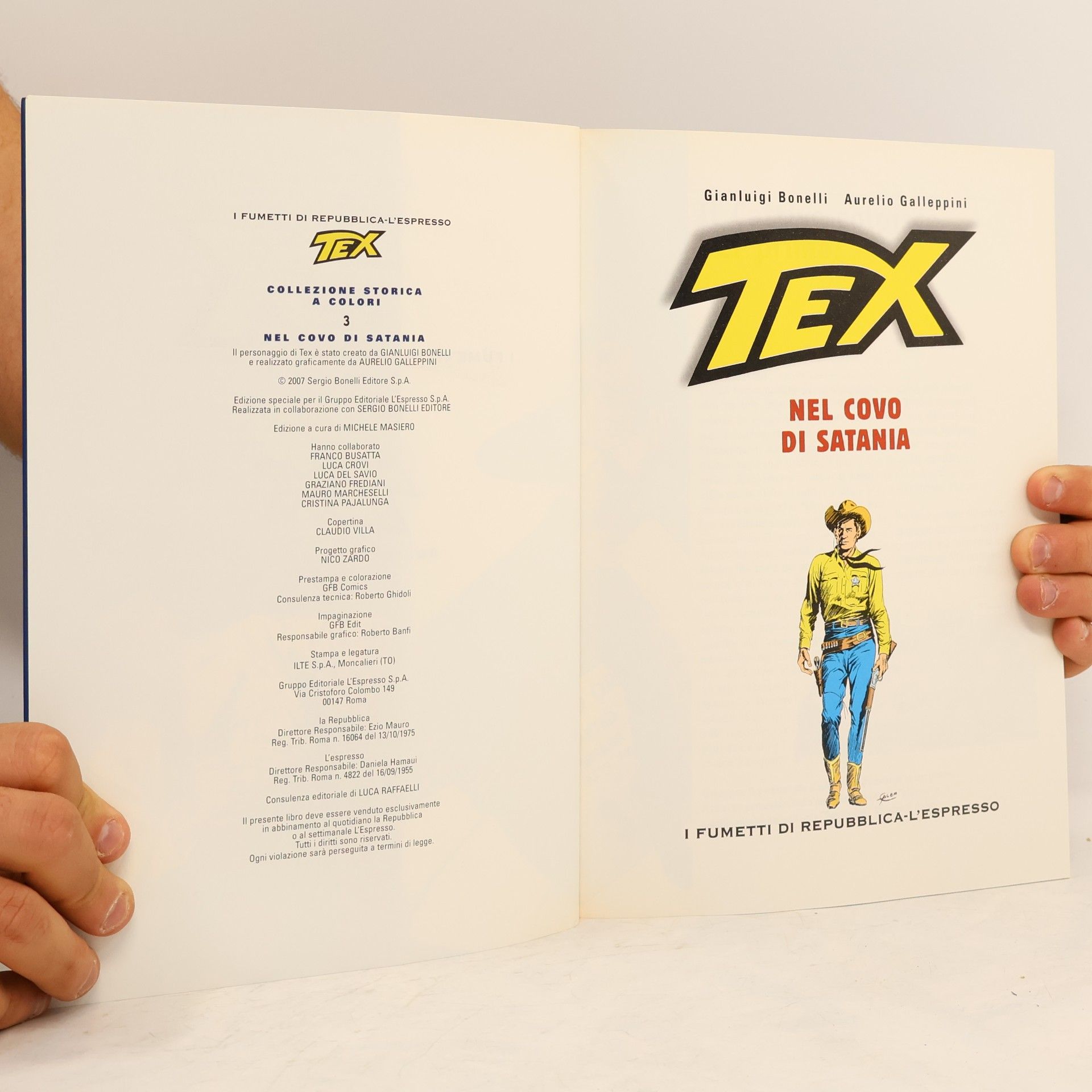 Various authors Tex 3. Nel covo di satania