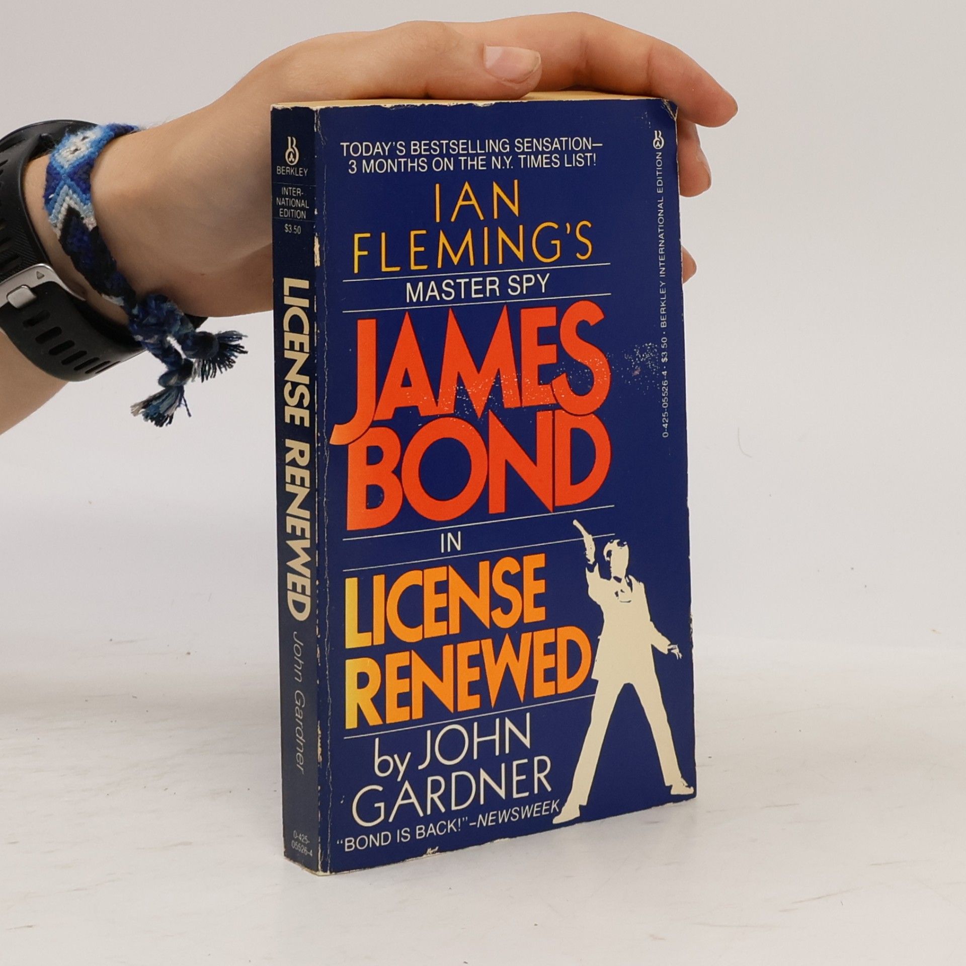 John Edmund Gardner James Bond: License Renewed - Berkley International Edition