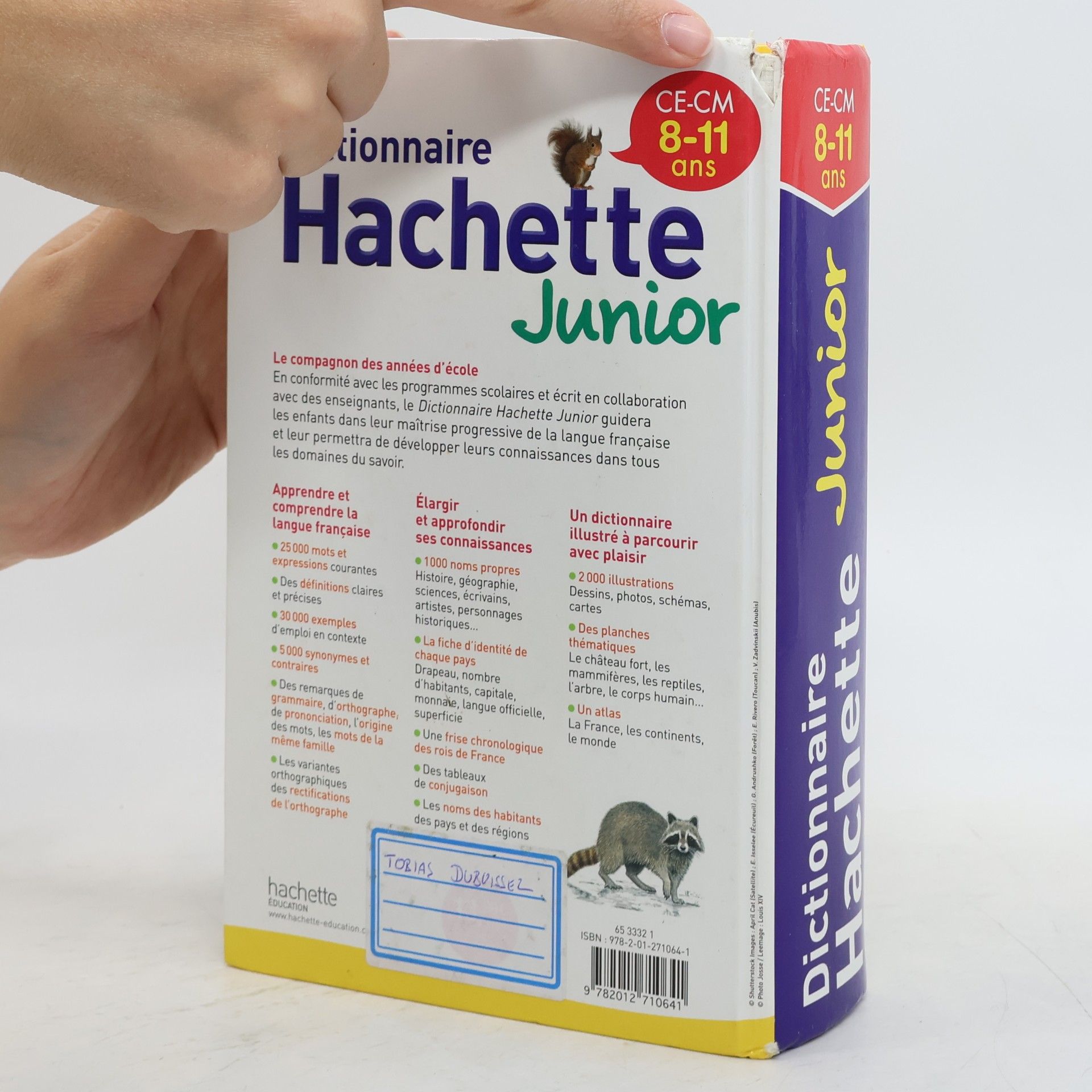Dictionnaire Hachette Junior - Ce-CM - 8-11 ans