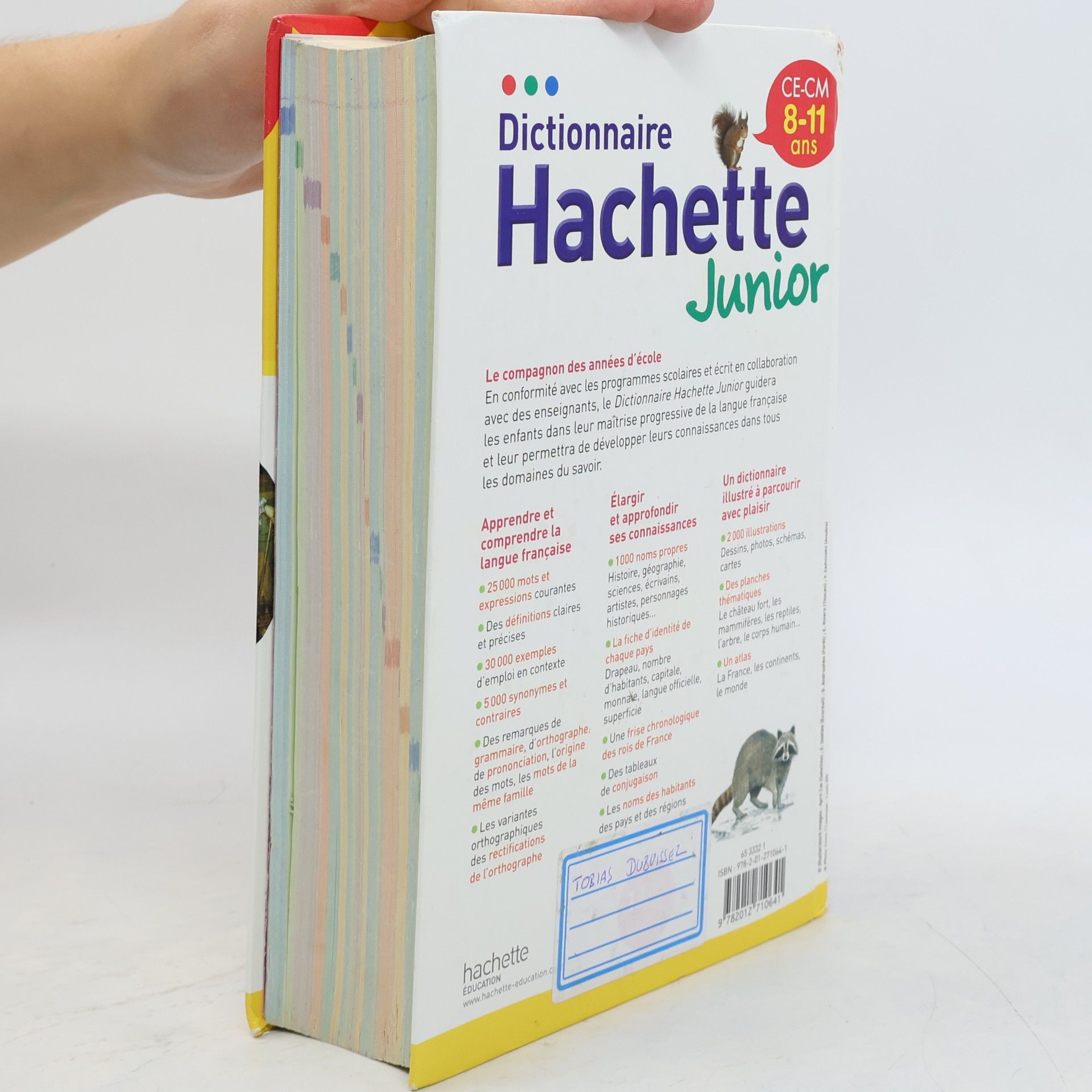 Dictionnaire Hachette Junior - Ce-CM - 8-11 ans