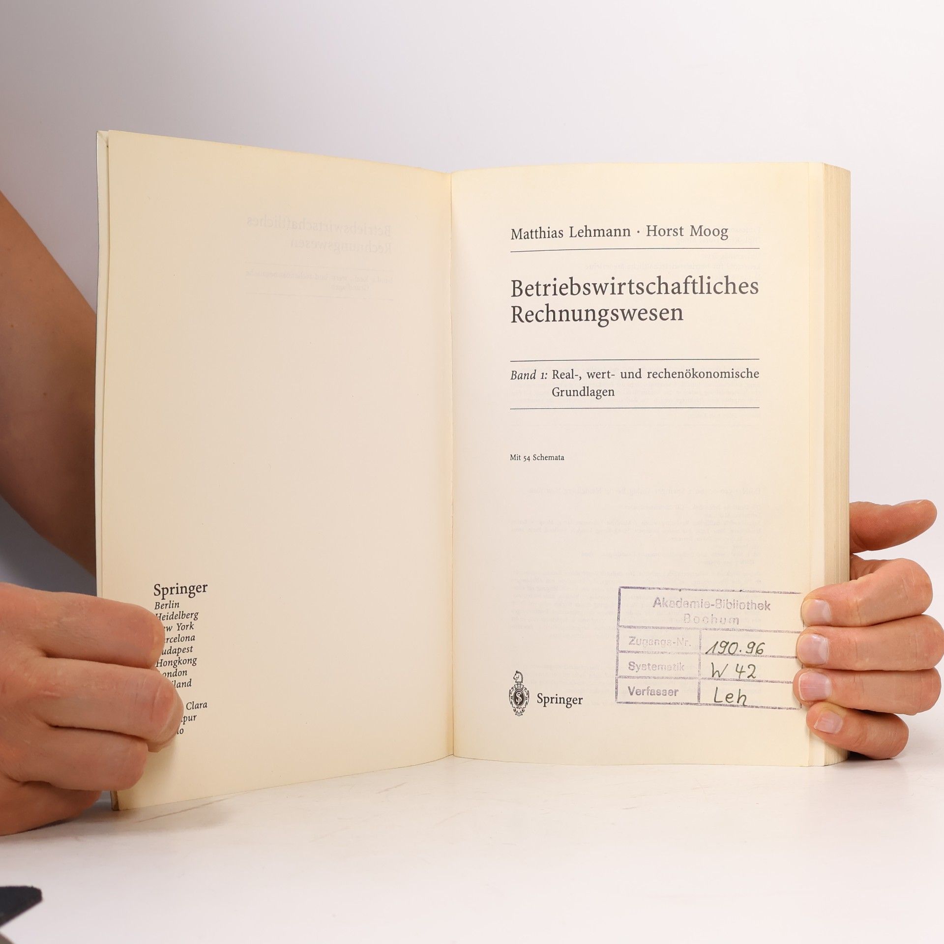 Matthias B. Lehmann Betriebswirtschaftliches Rechnungswesen