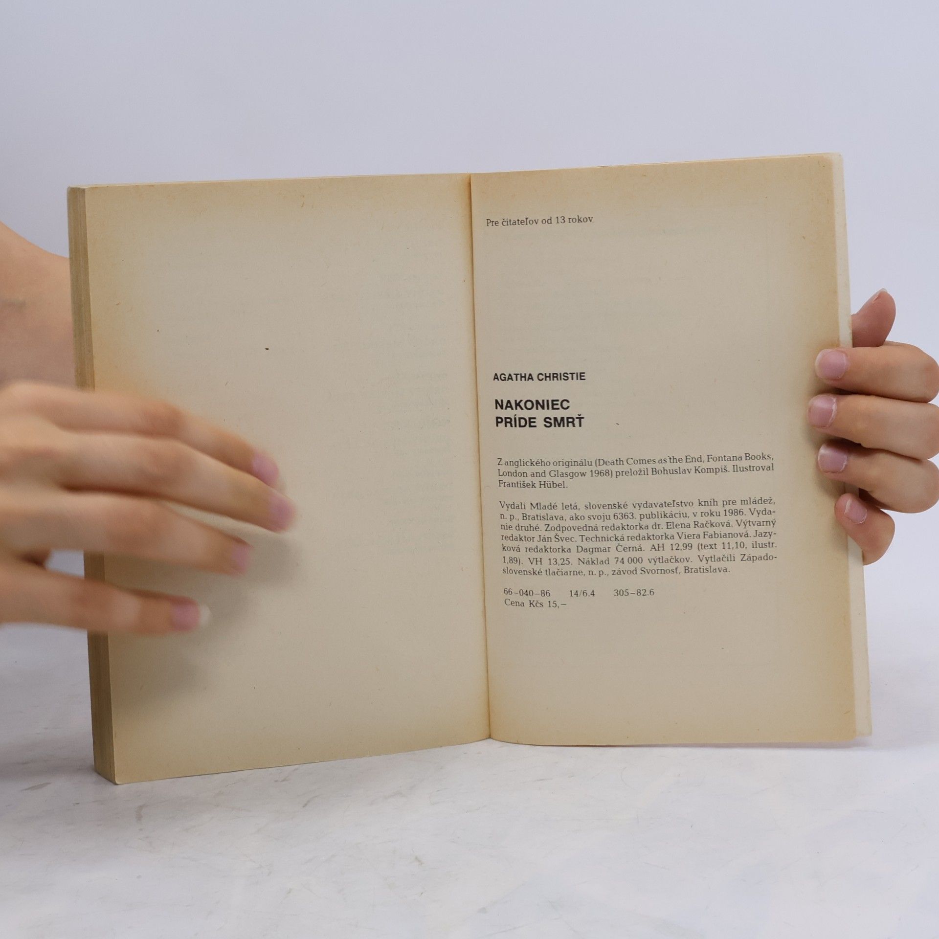 Agatha Christie Nakoniec príde smrť