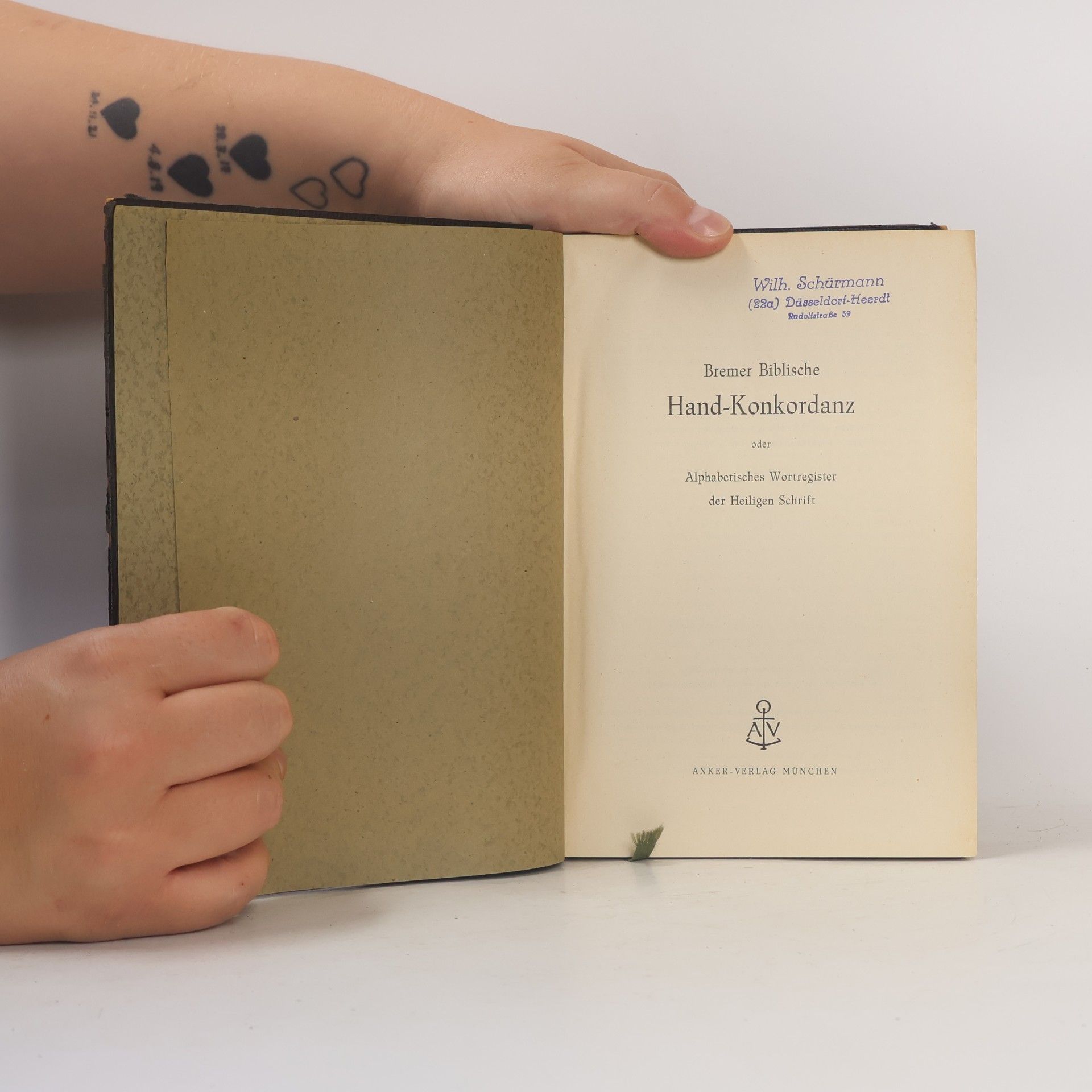Kolektiv autorů Biblische Hand-Konkordanz