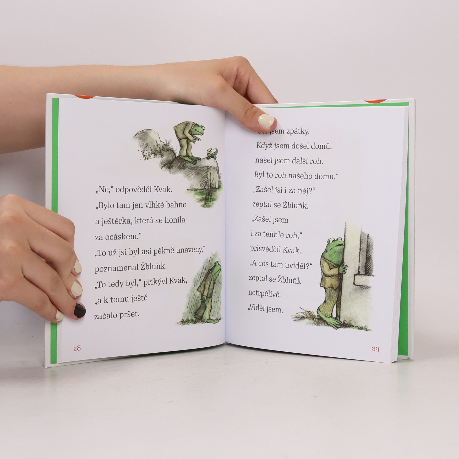 Arnold Lobel Kvak a Žbluňk od jara do Vánoc