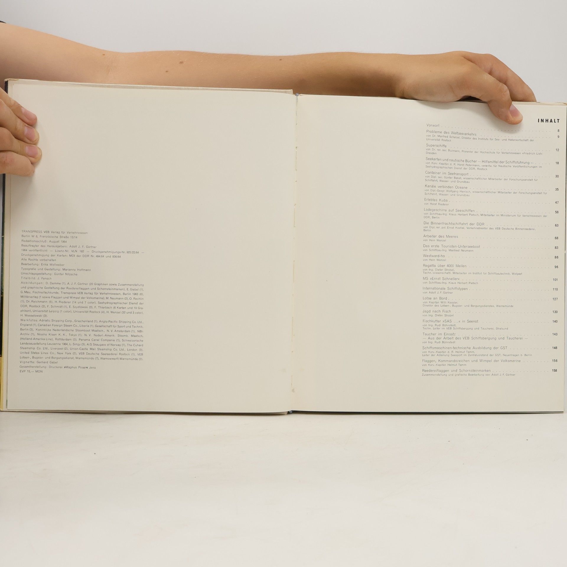 AA.VV. Jahrbuch der Schiffahrt 1965