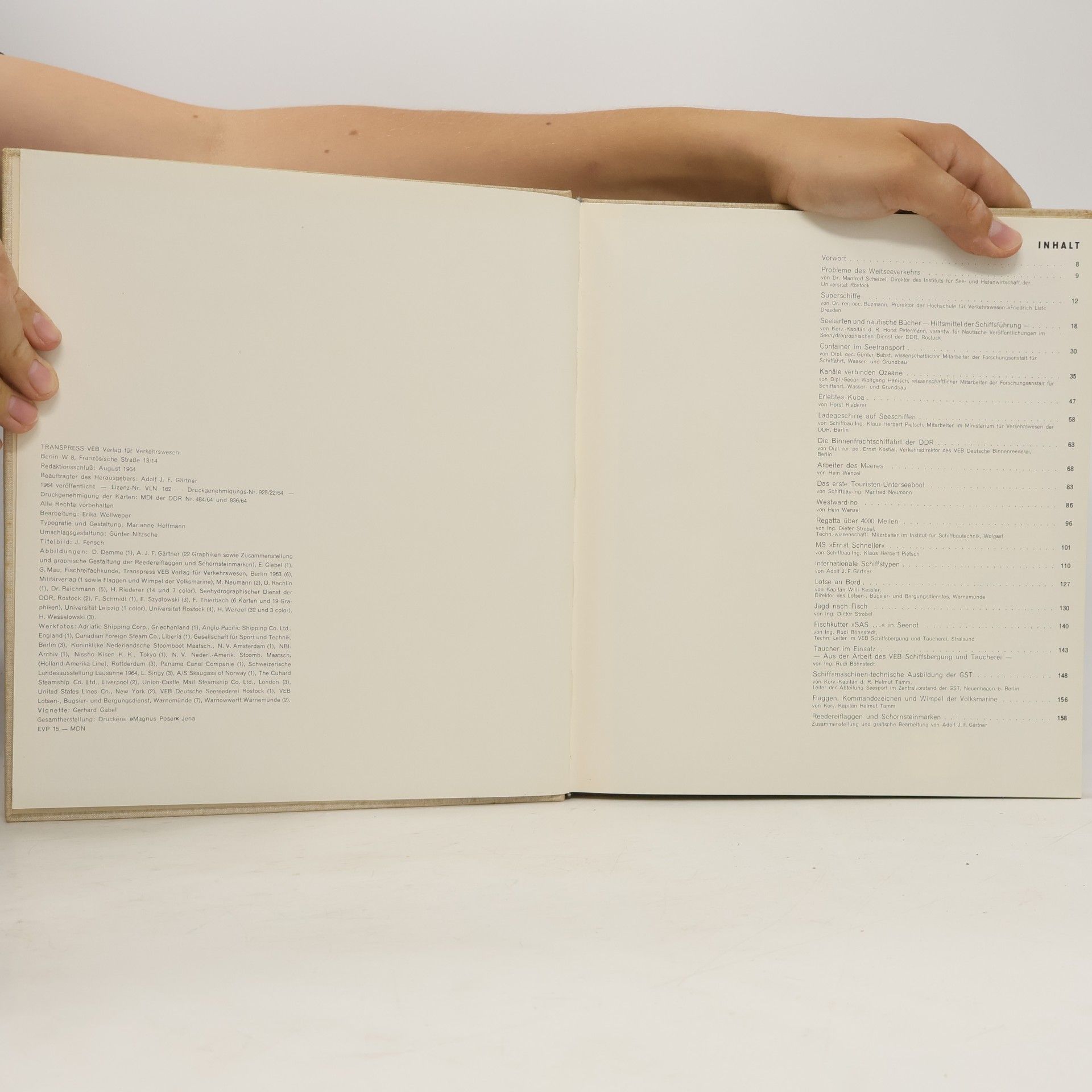 Autorenkollektiv Jahrbuch der Schiffahrt 1965