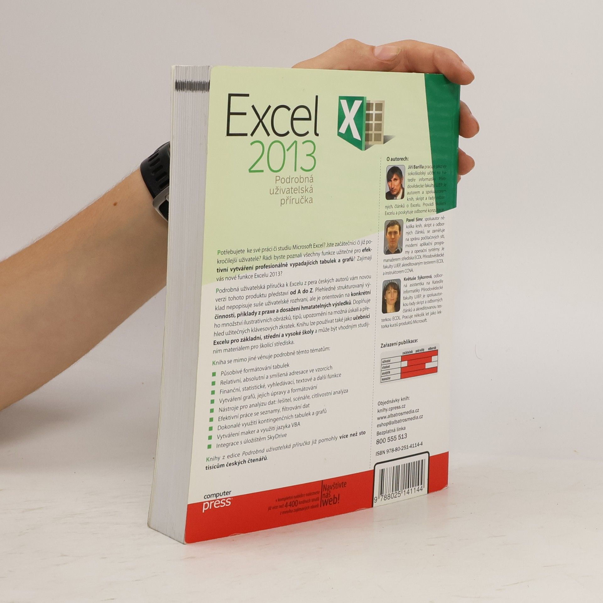 Jiří Barilla Microsoft Excel 2013 - podrobná uživatelská příručka