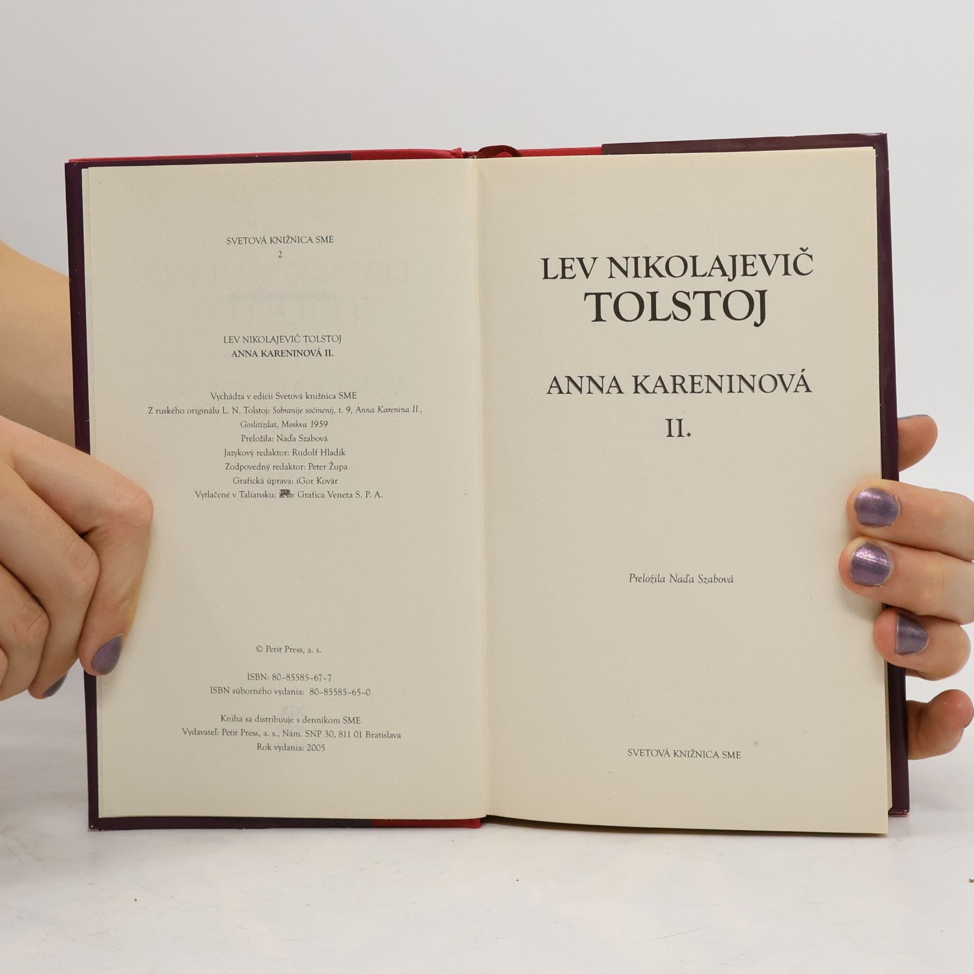 Lew Nikolajewitsch Tolstoi Anna Kareninová II.