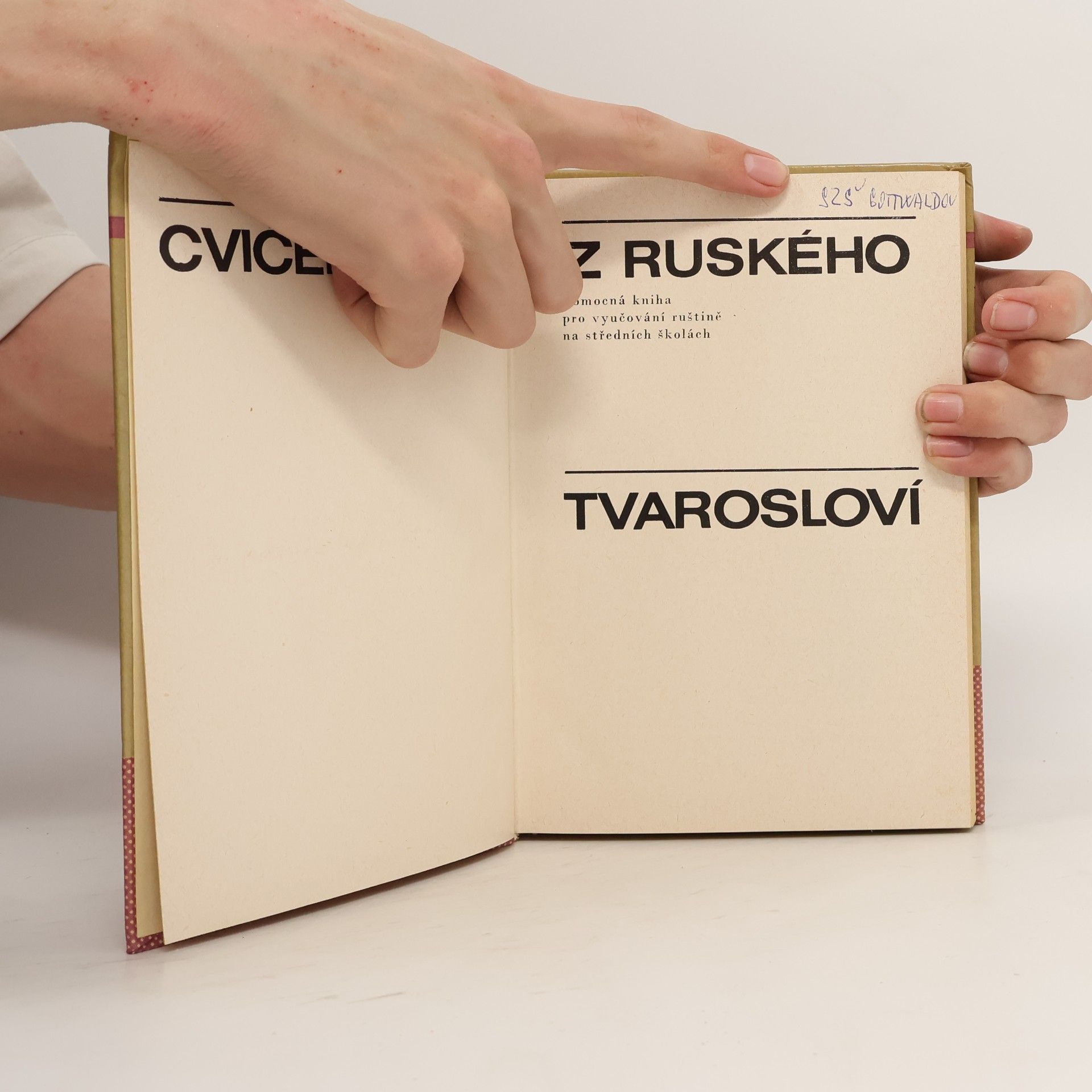 Ludmila Rozkovcová Cvičení z ruského tvarosloví