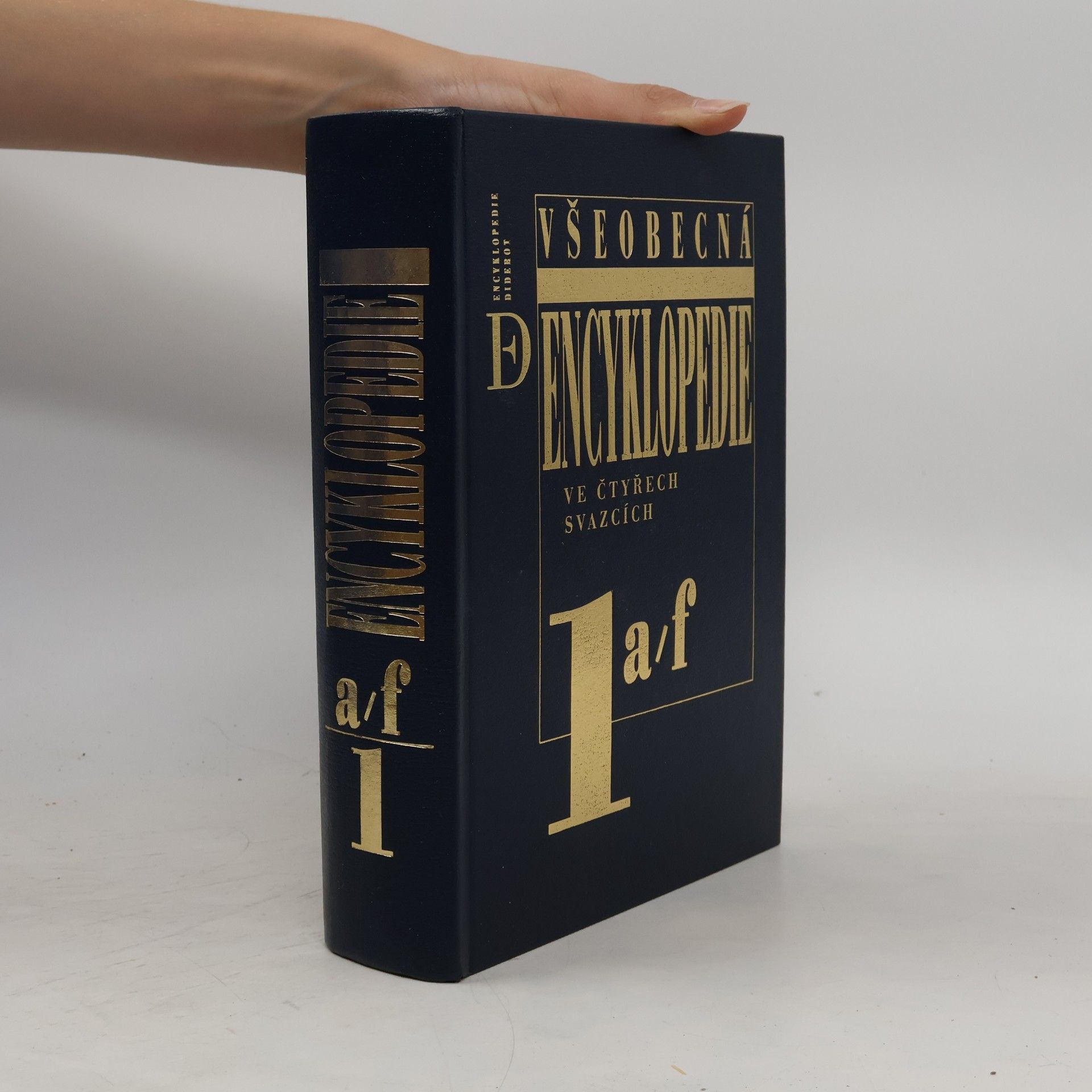 Všeobecná encyklopedie ve čtyřech svazcích 1. A-F