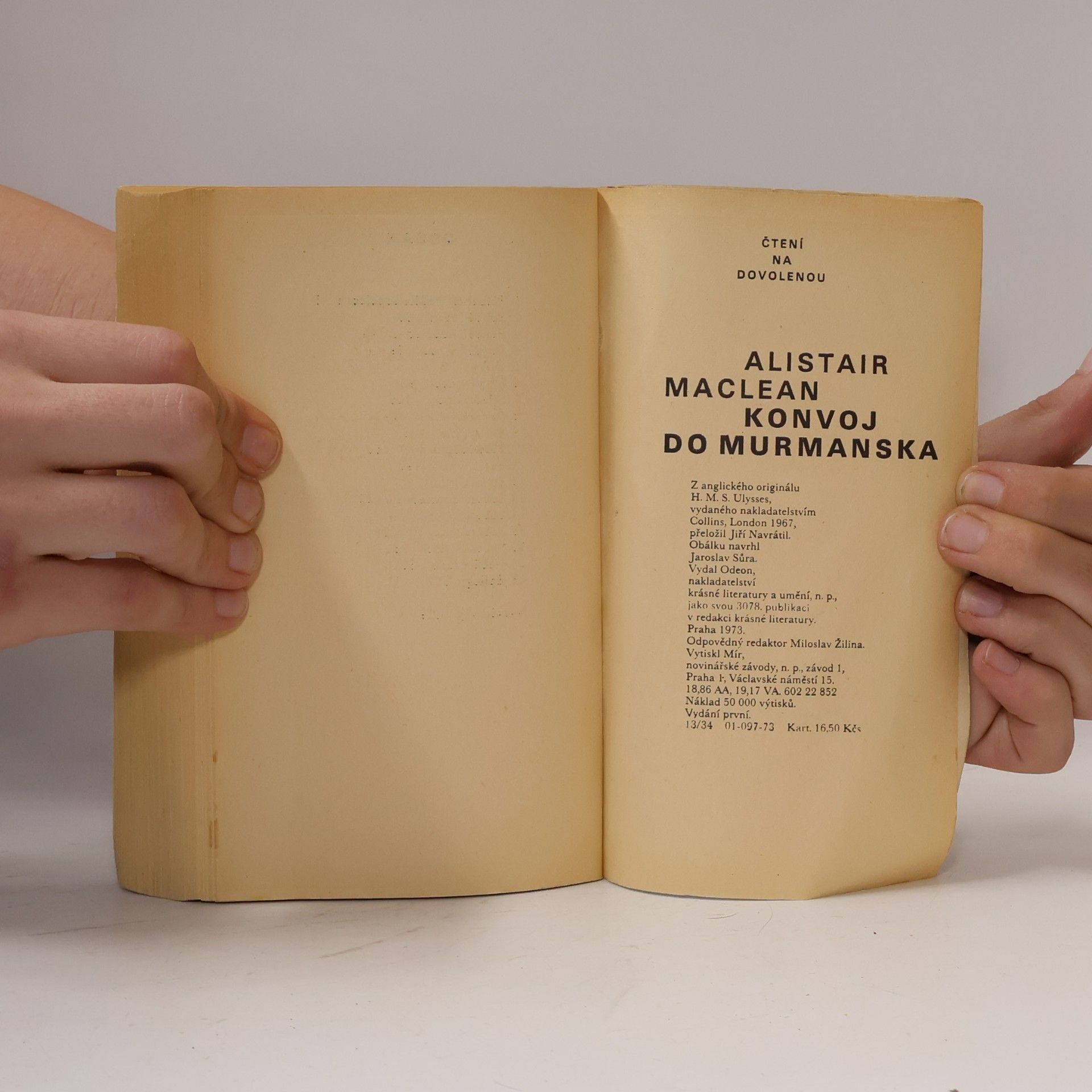 Alistair MacLean Konvoj do Murmanska