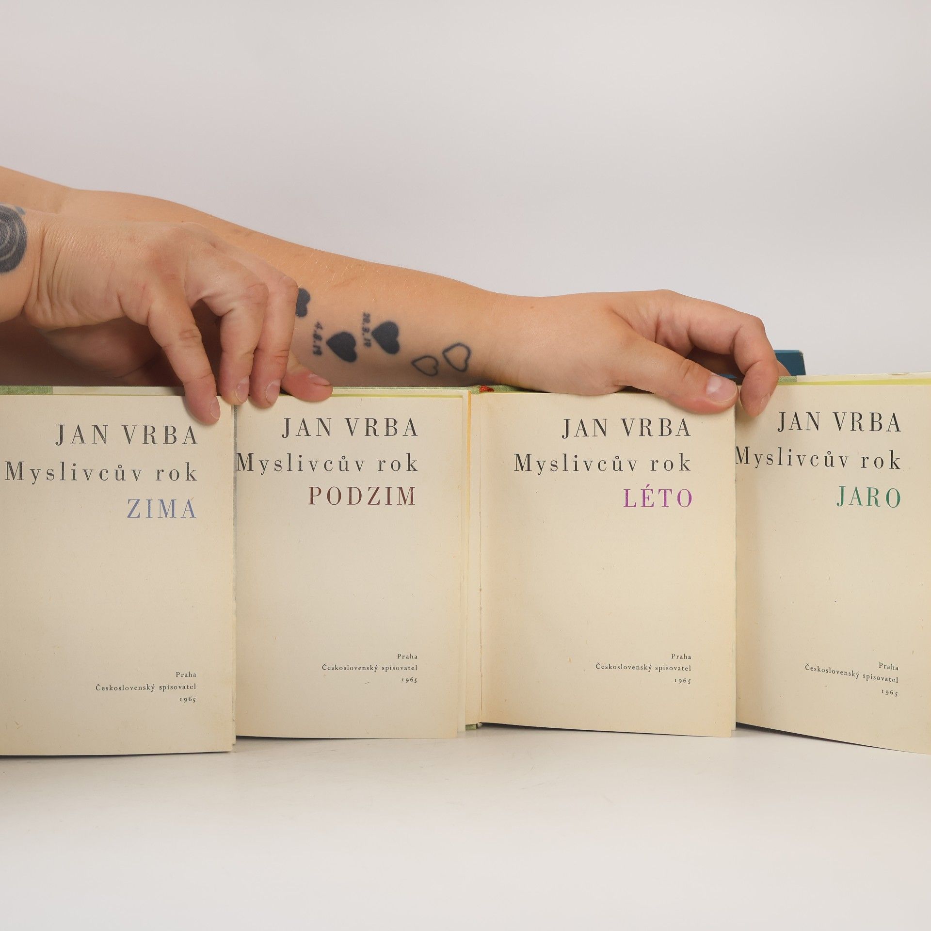 Jan Vrba Myslivcův rok. Jaro, léto, podzim, zima