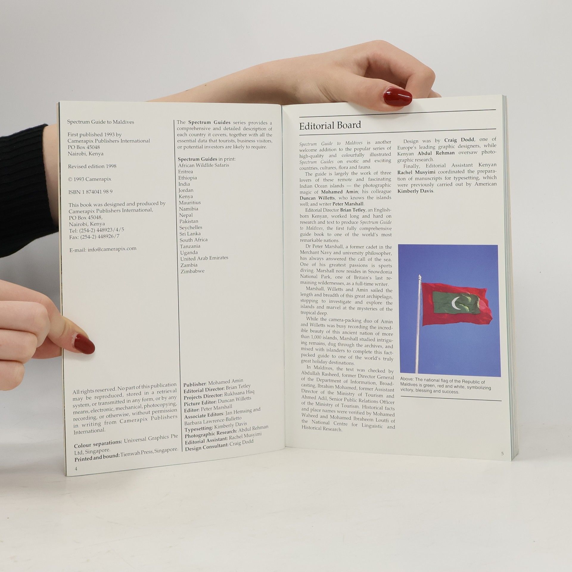Peter Marshall Spectrum Guides: Spectrum Guide to the Maldives