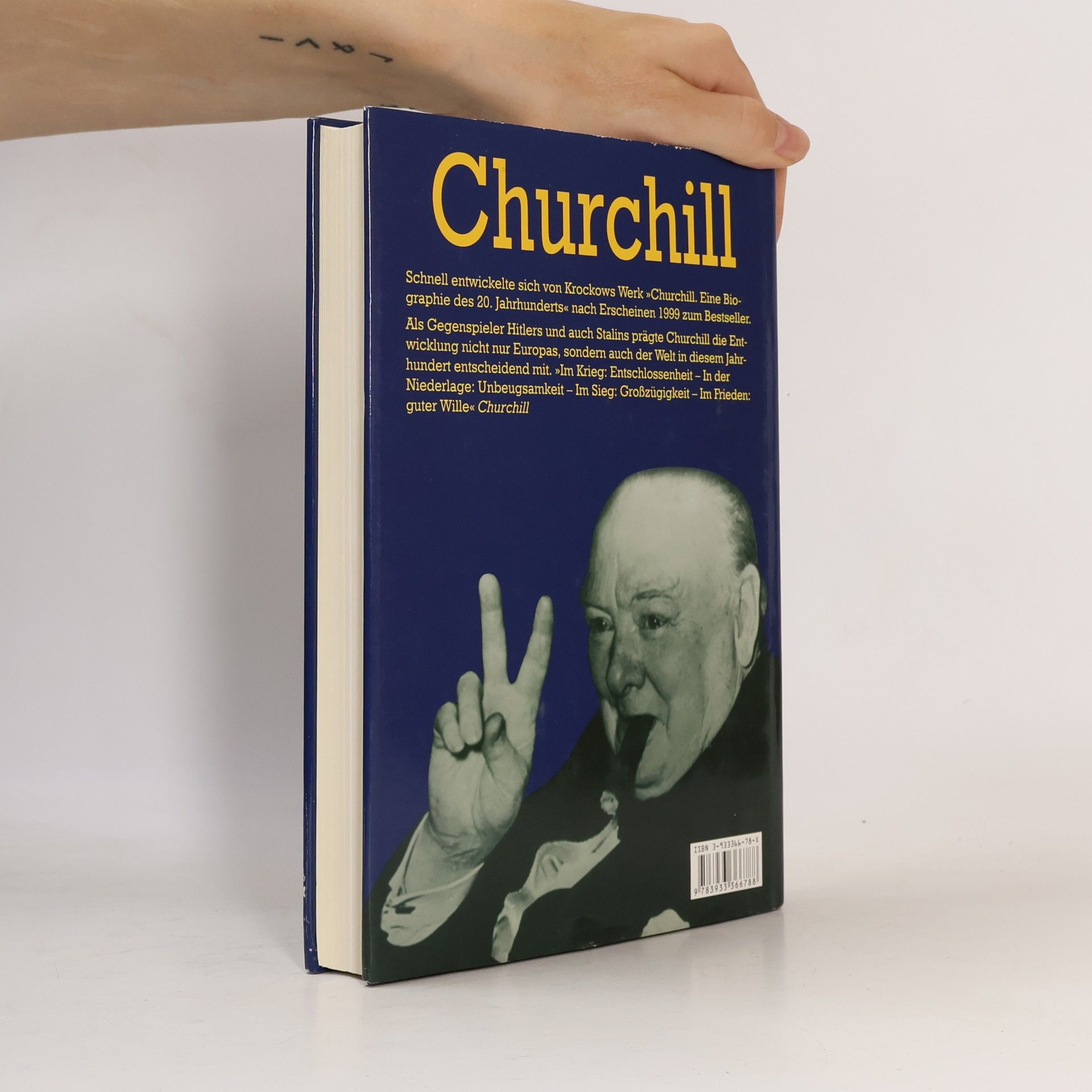 Christian Graf von Krockow Churchill