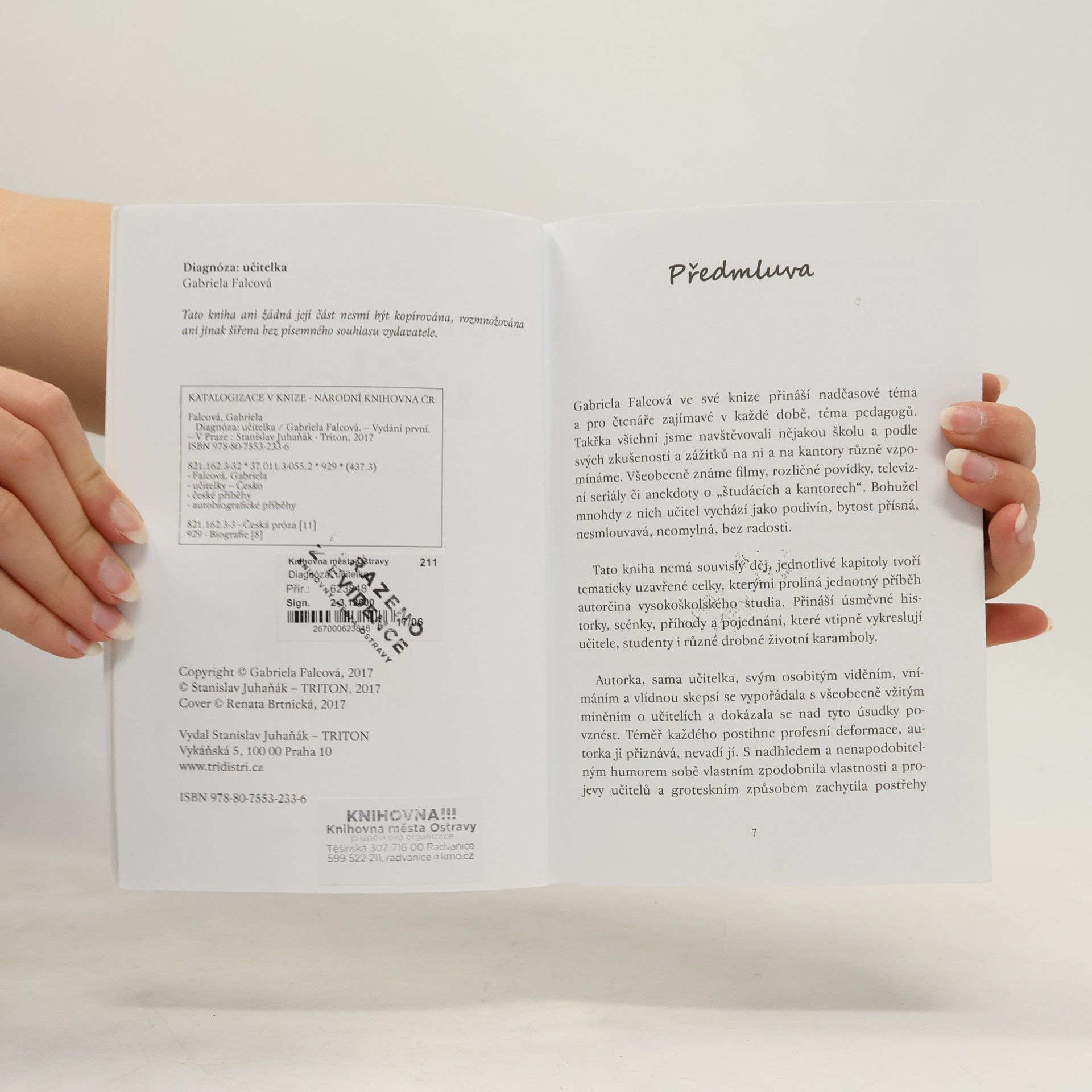 Gabriela Falcová Diagnóza: Učitelka