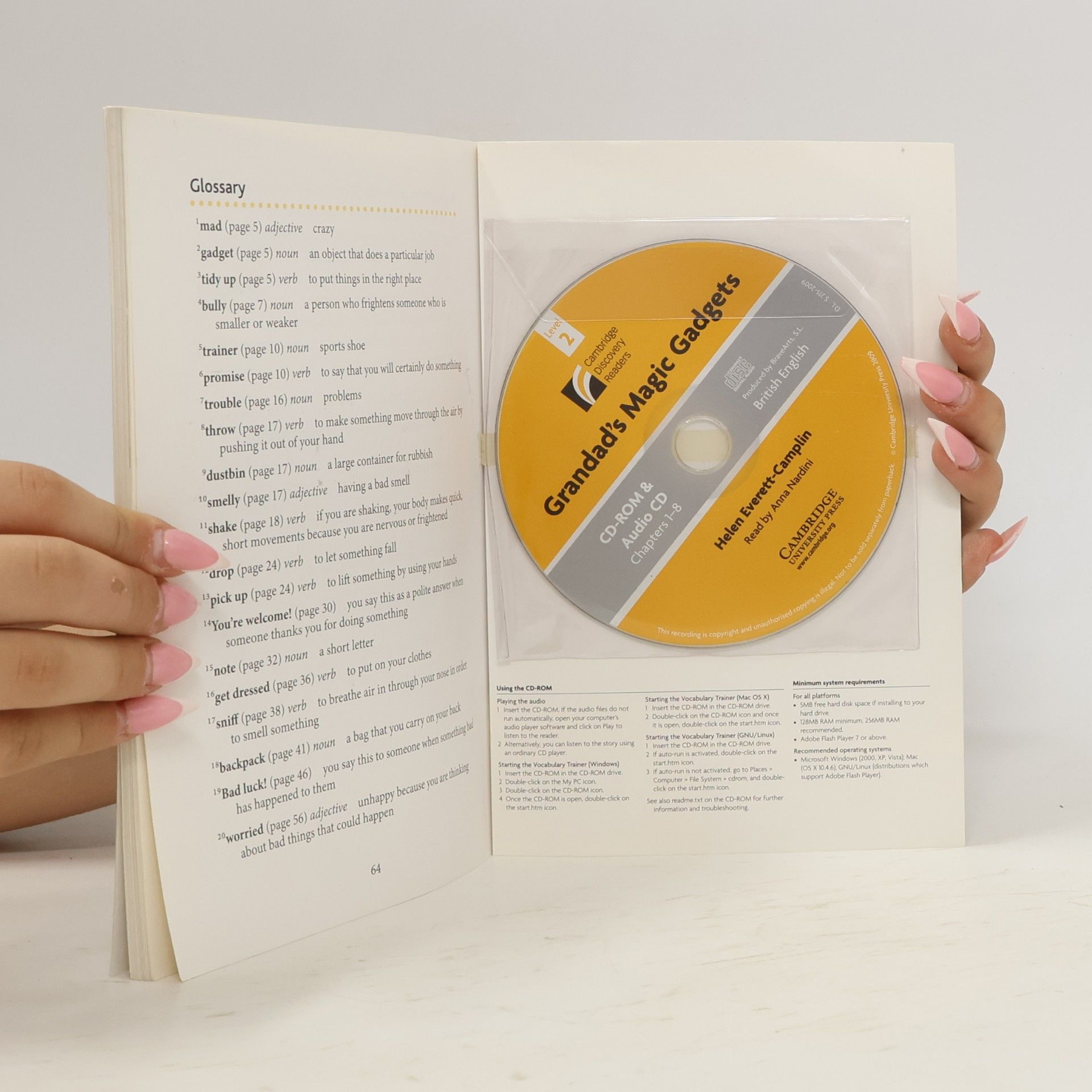 Helen Everett Camplin Grandad's magic gadgets : [with vocabulary games & audio recording]