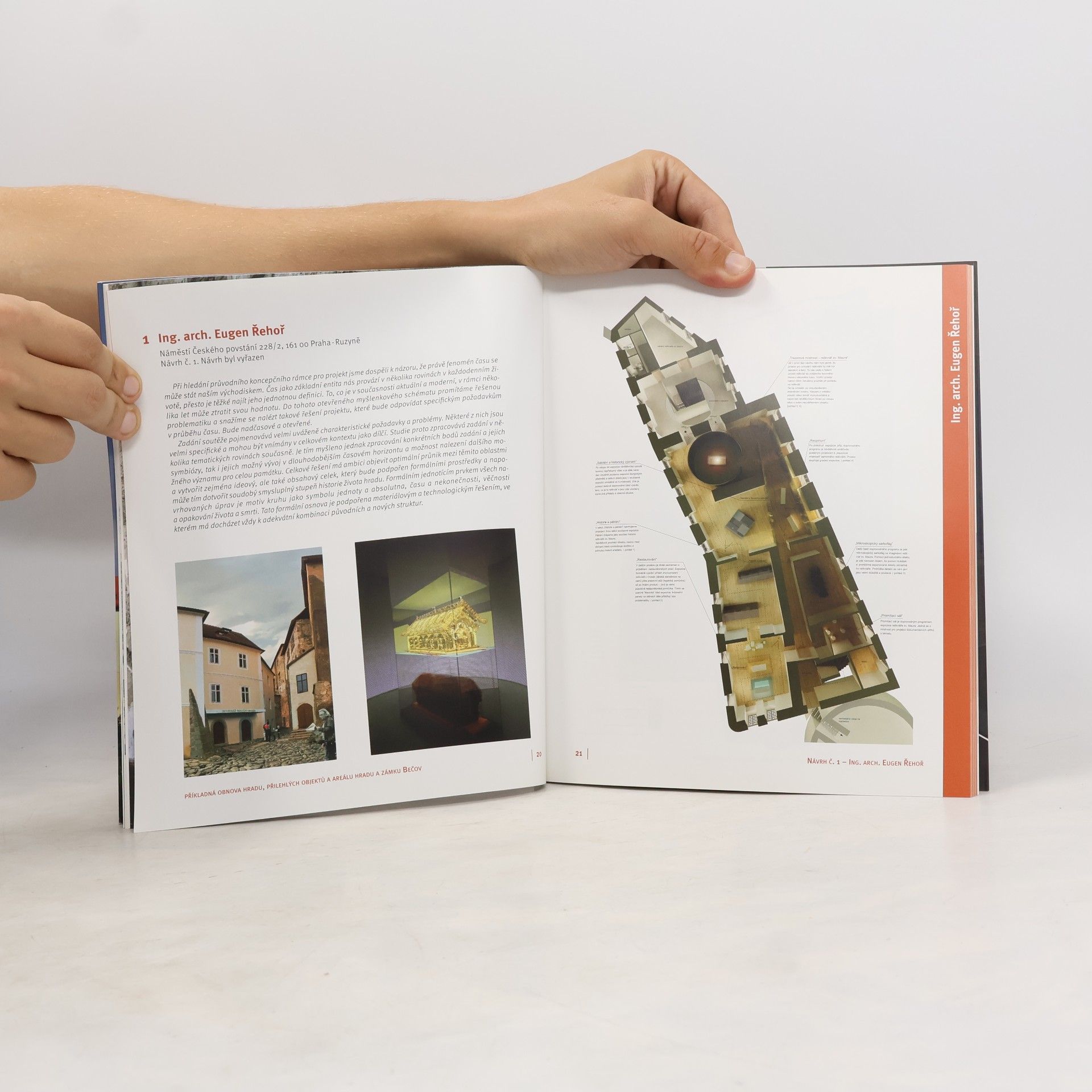 Lukáš Hyťha Příkladná obnova hradu, přilehlých objektů a areálu hradu a zámku Bečova : katalog veřejné architektonické soutěže