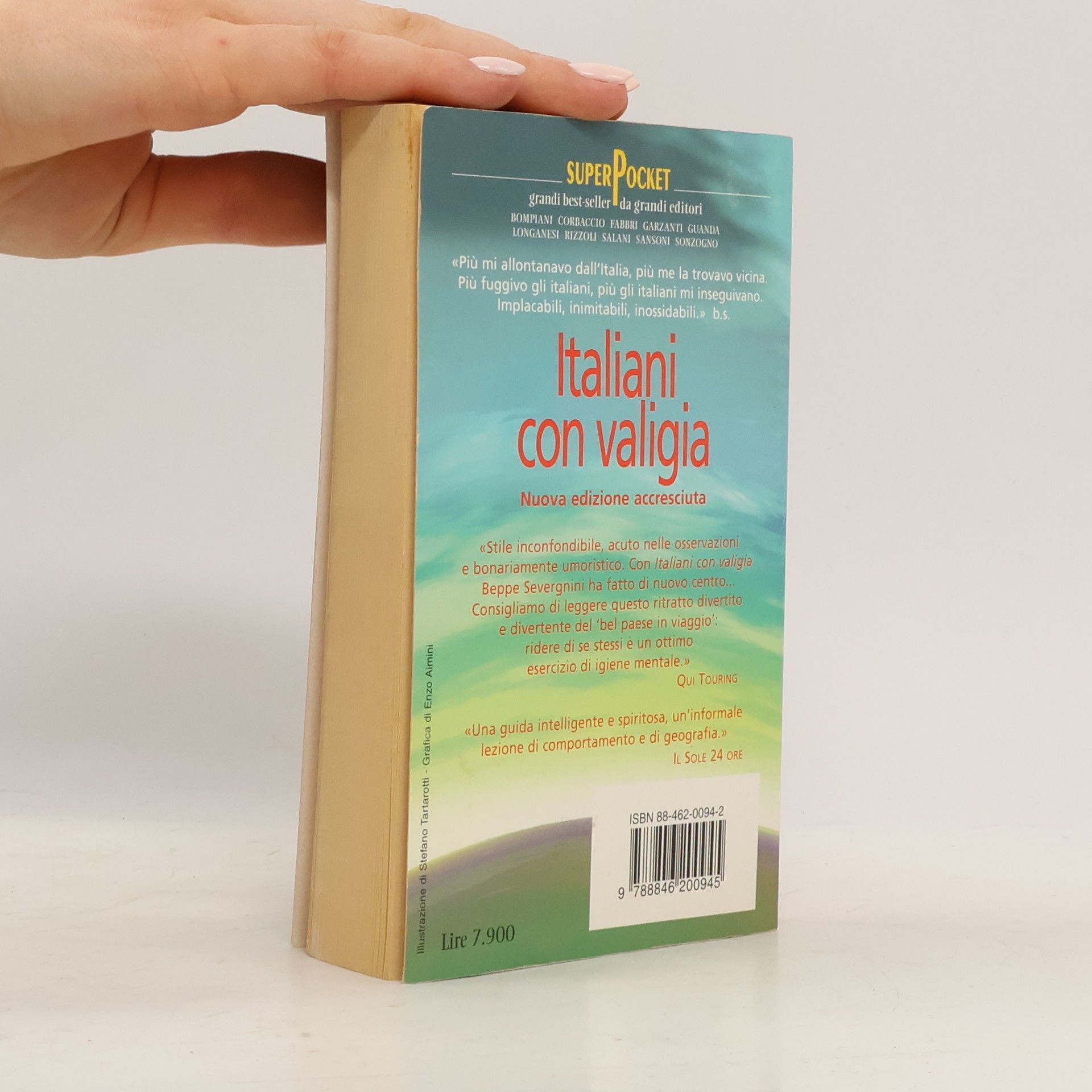 Beppe Severgnini Italiani con valigia