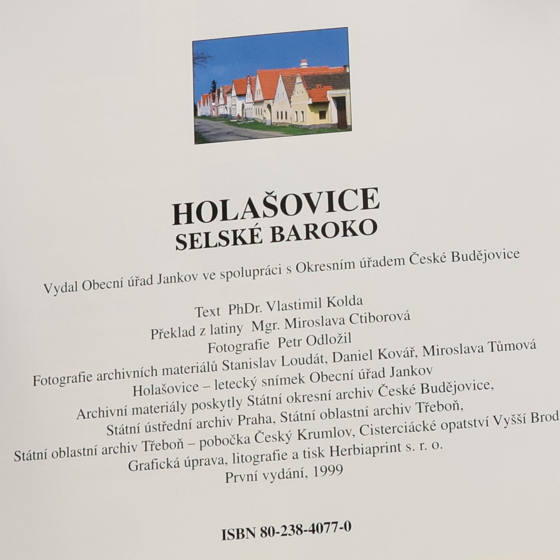 Petr Odložil Holašovice