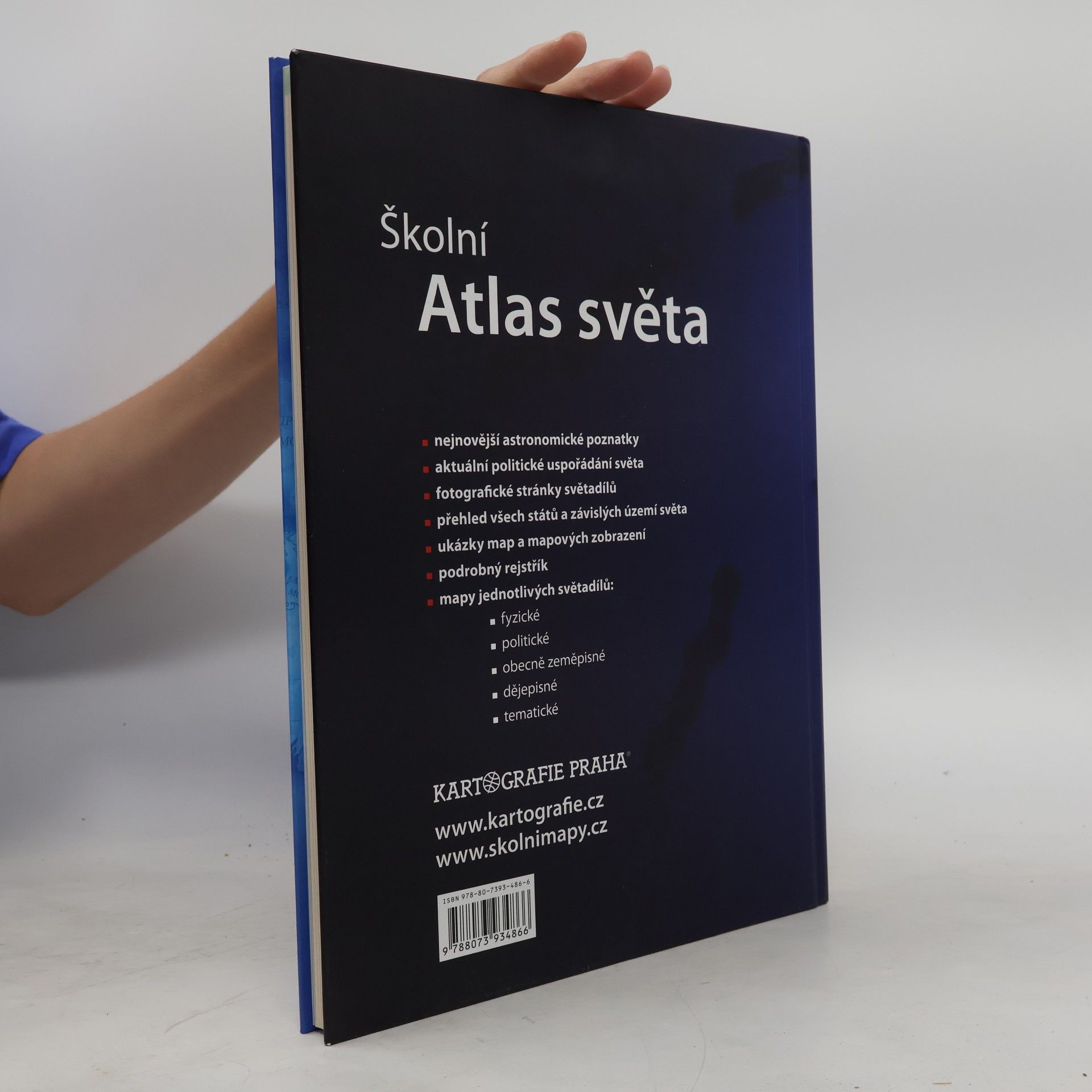Kolektiv autorů Školní atlas světa
